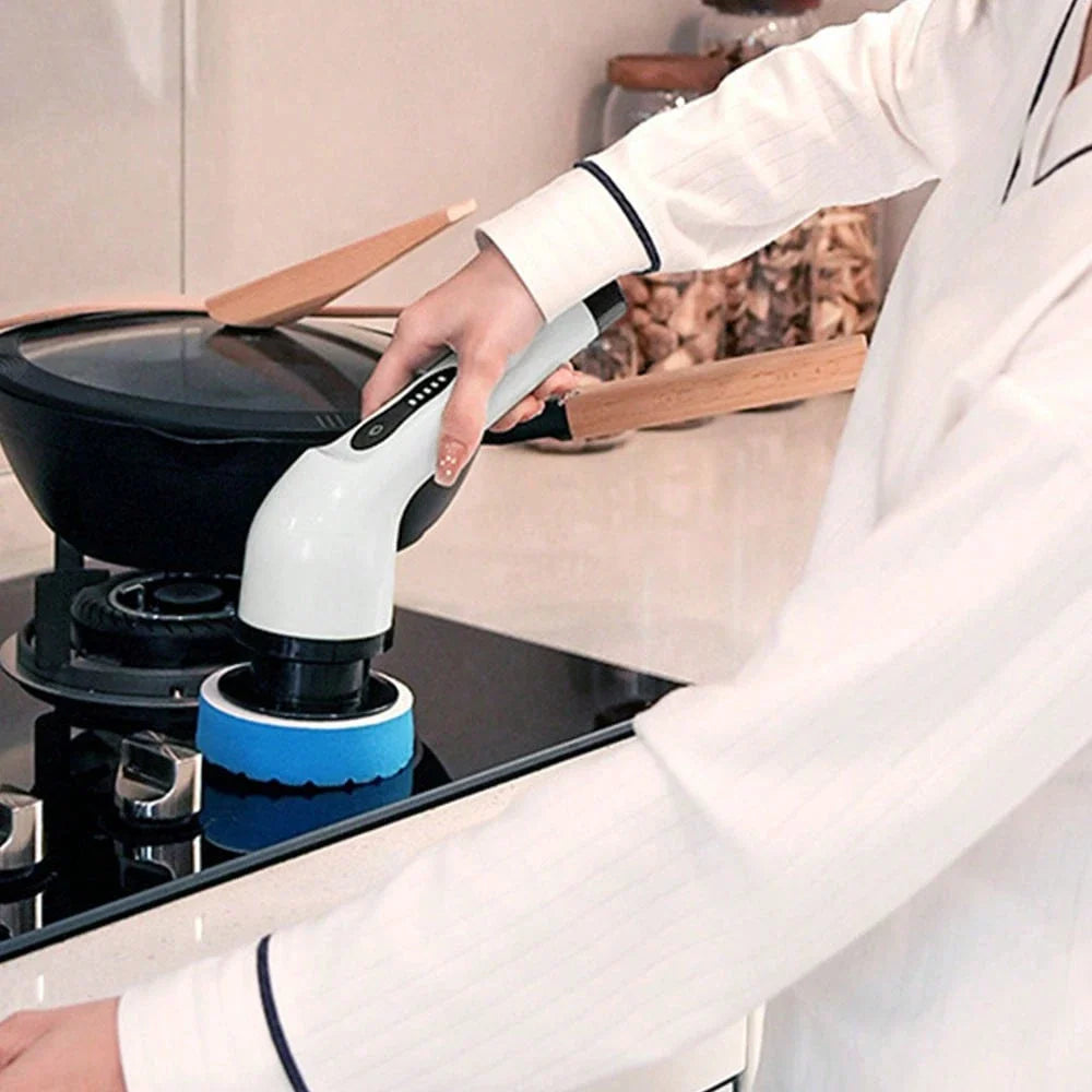 Cordless Electric Spin Scrubber Set