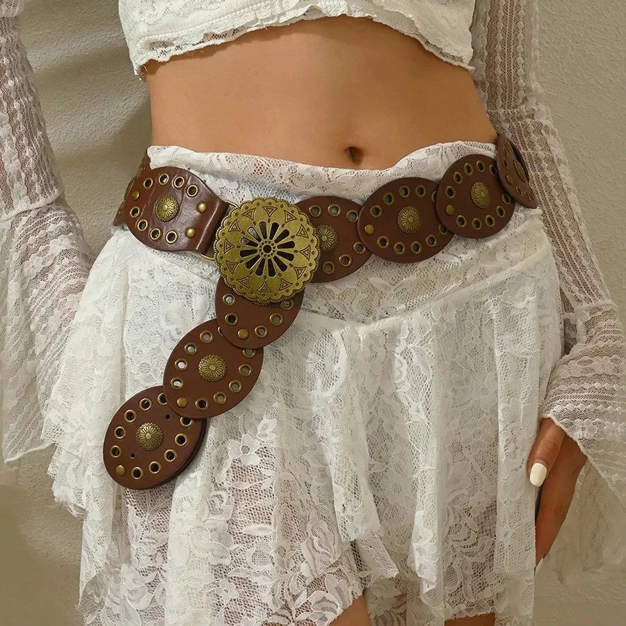 Women’s Western Bohemian Cowboy Belt