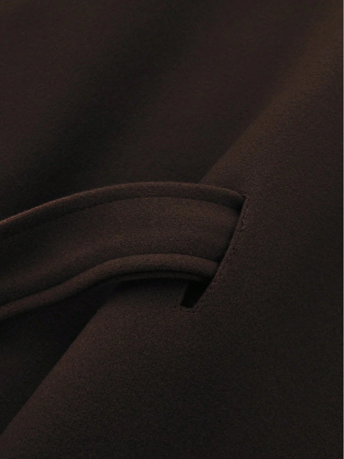 Women’s Tie Waist Woolen Cloak