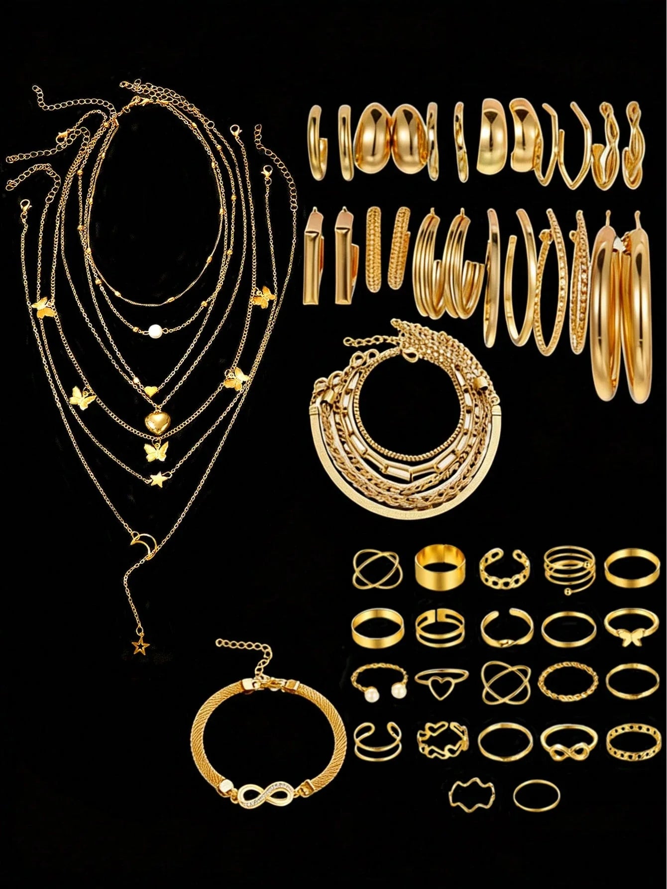 Boho Elegant Jewelry Set Collection