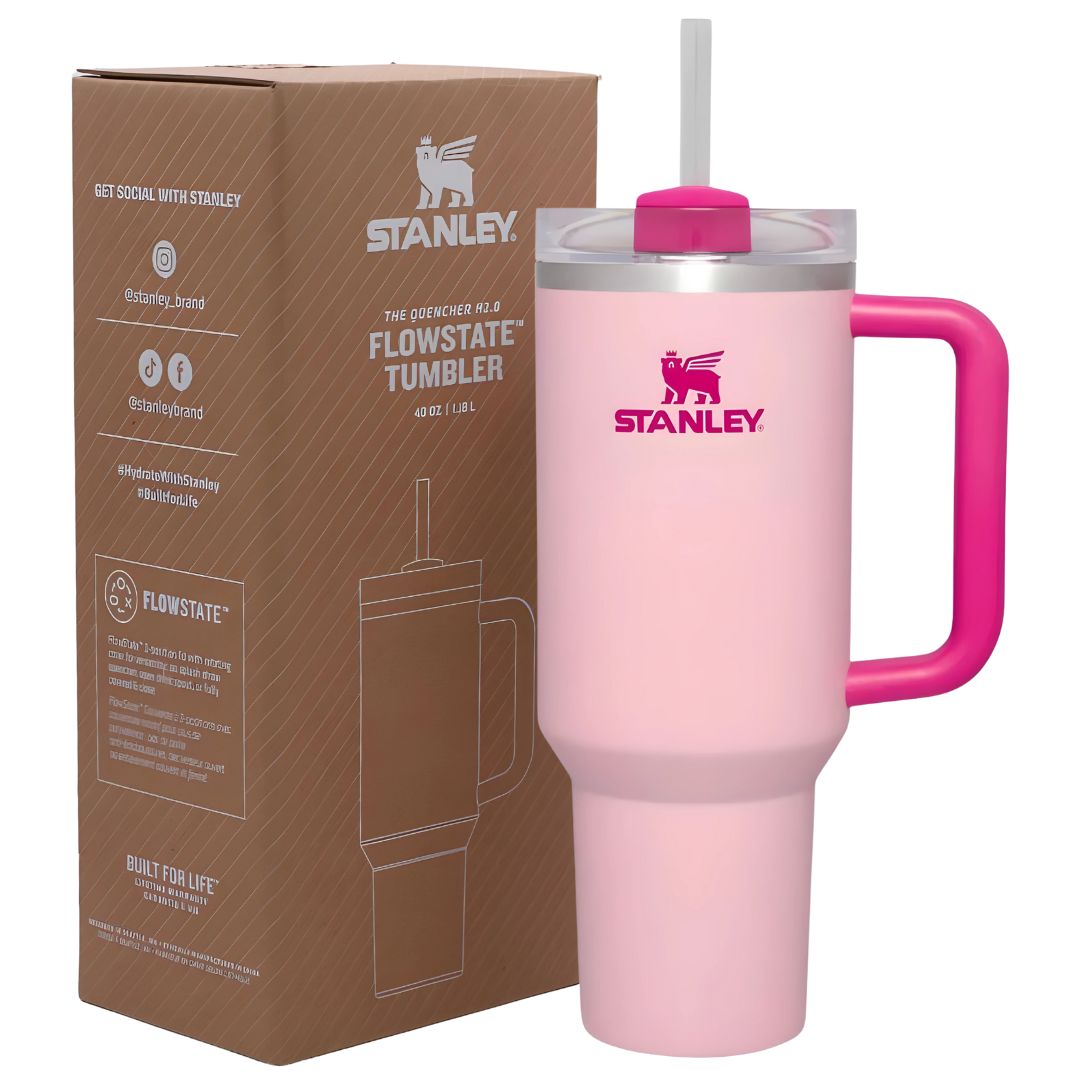 Stanley Tumbler 40oZ With Handle and Straw