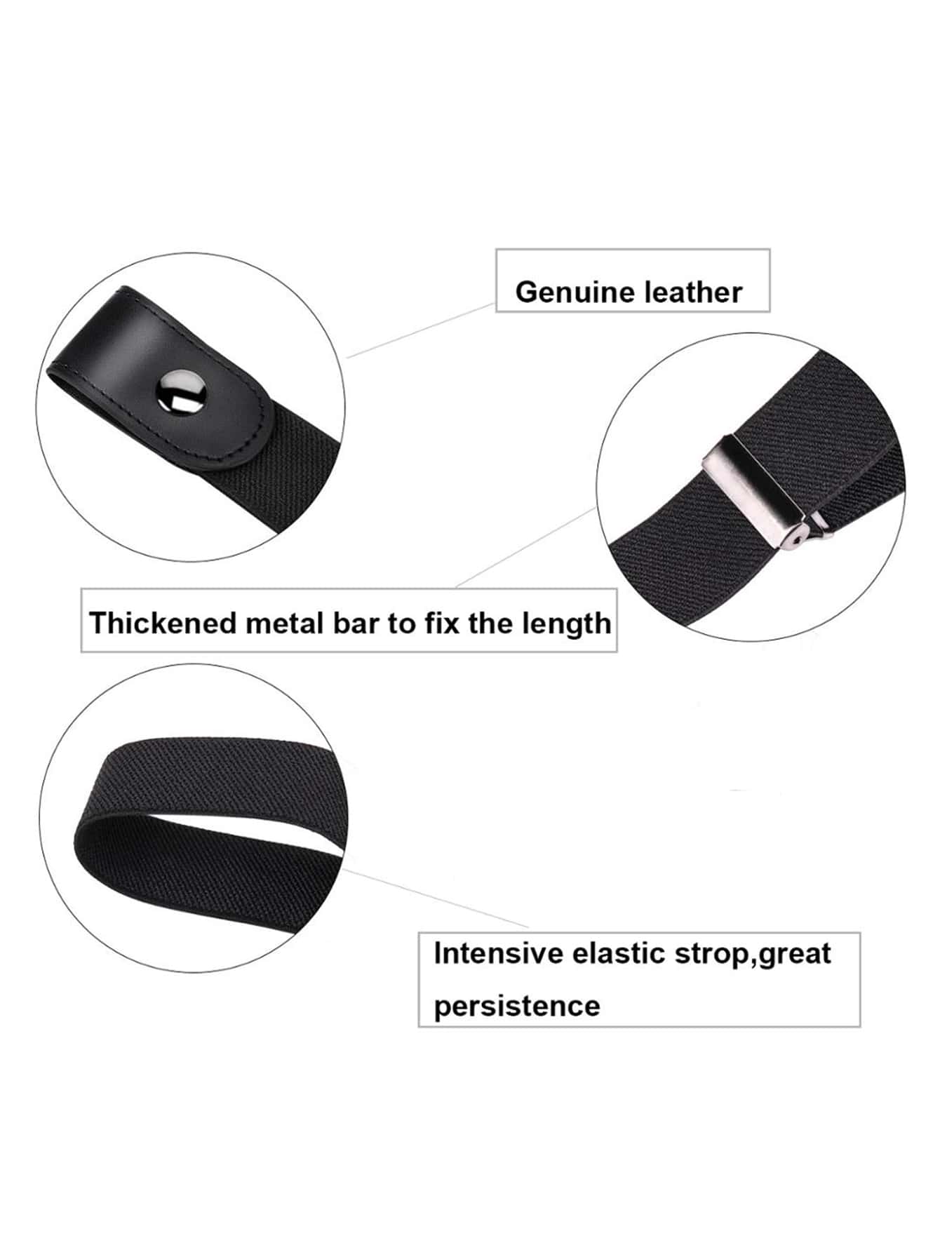 Women’s Invisible Stretch Jeans Belt