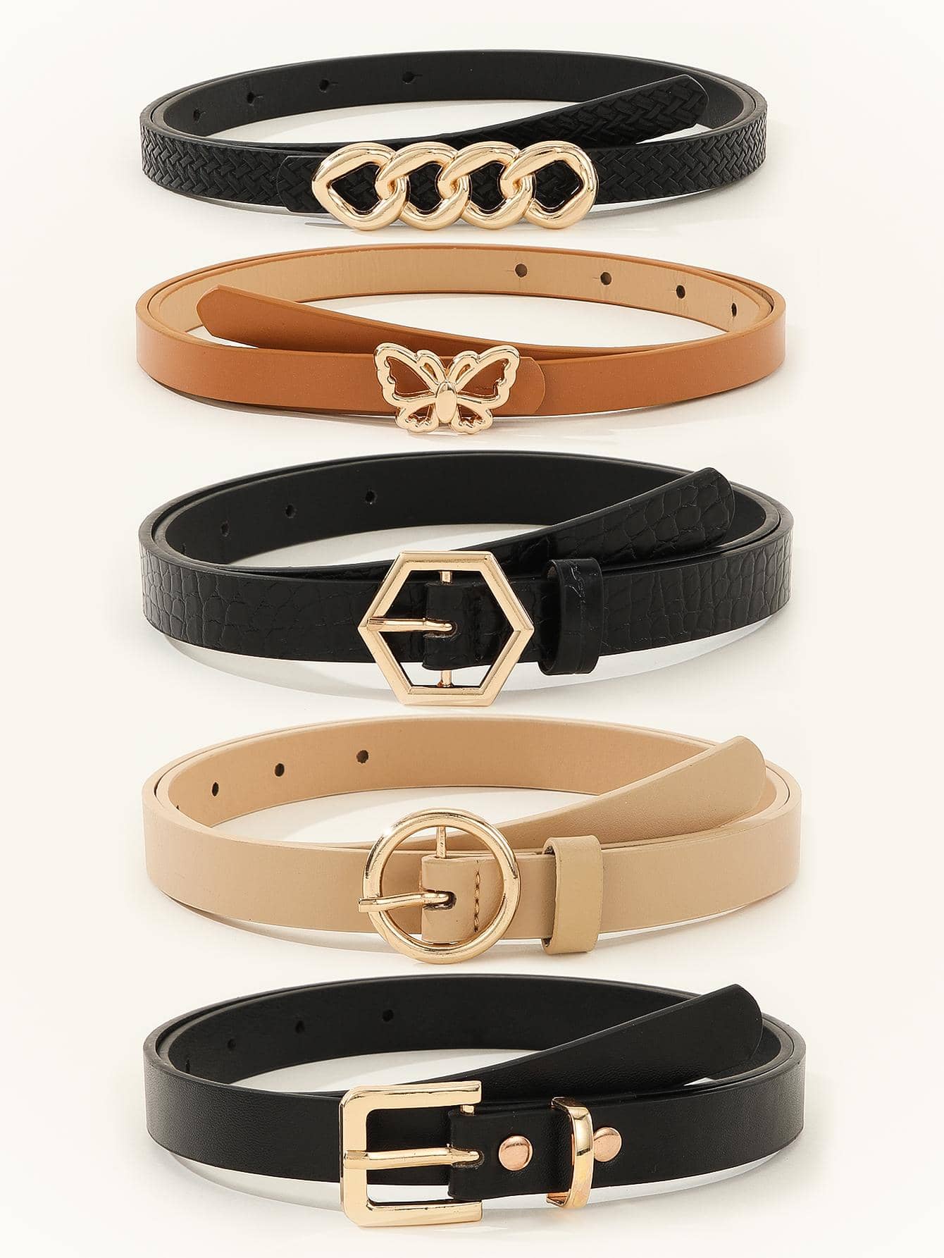 Women’s Chain Belt Set