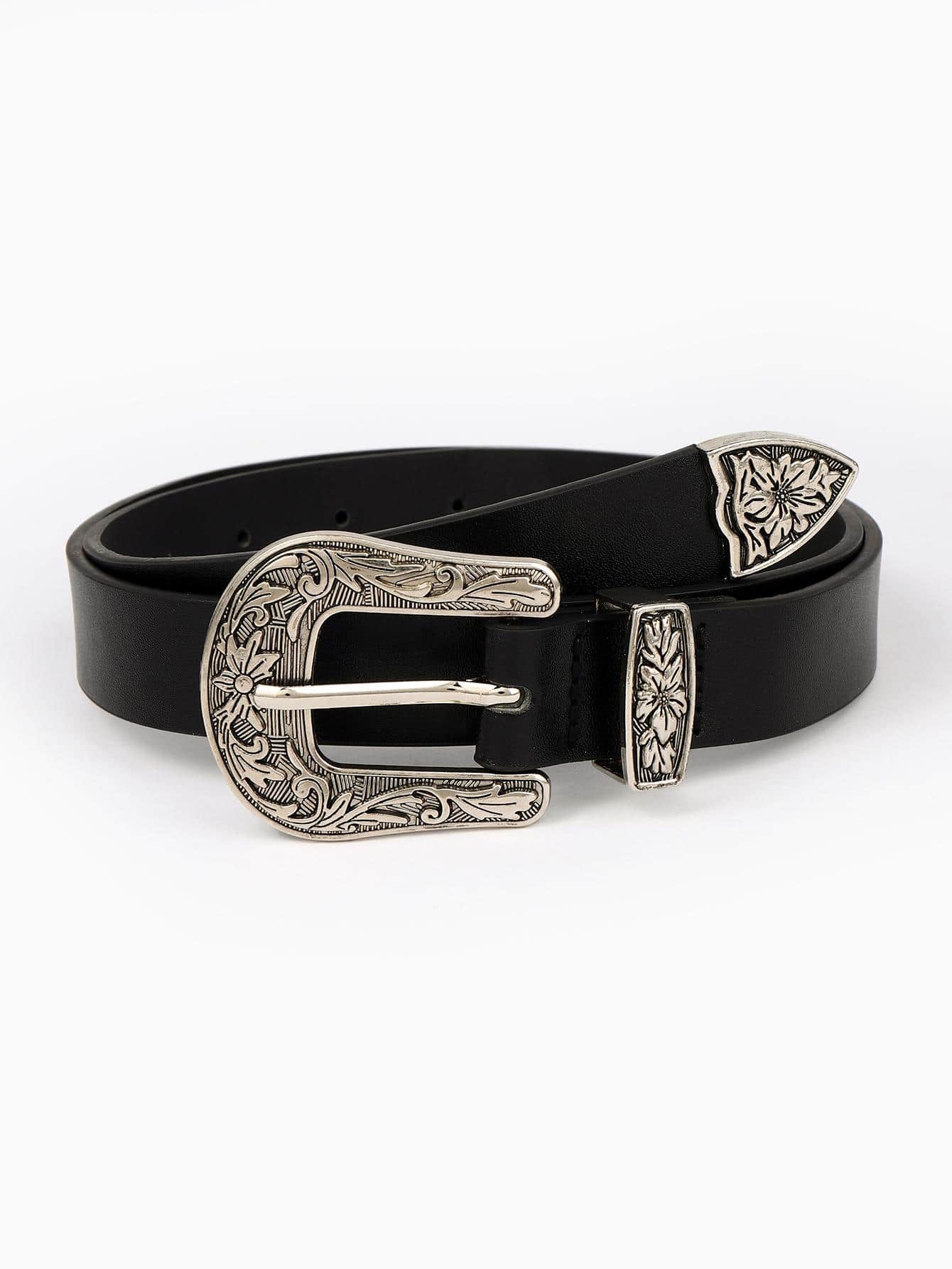 Boho Western Women Buckle Belt