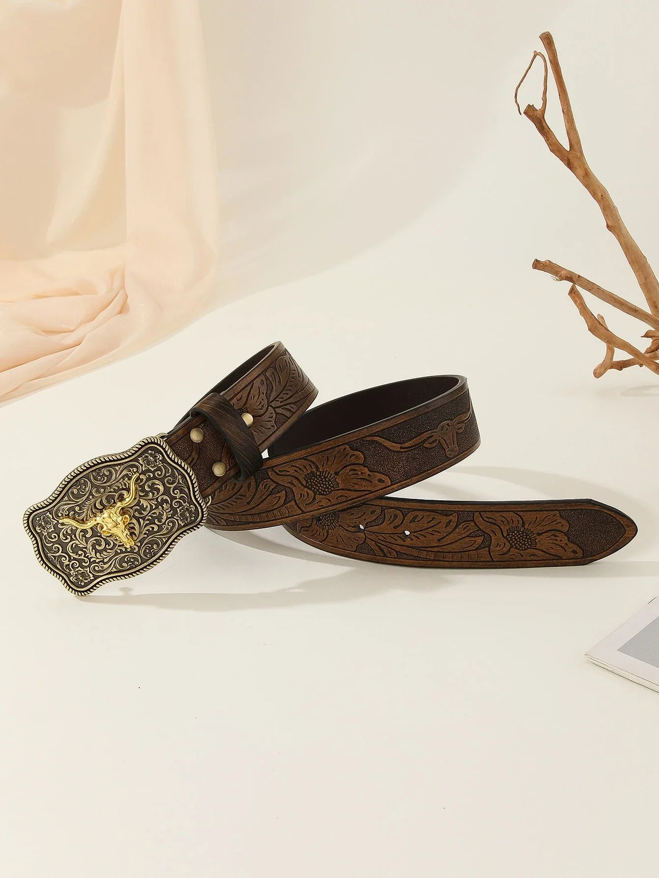Western Vintage Boho Cowboy Belt
