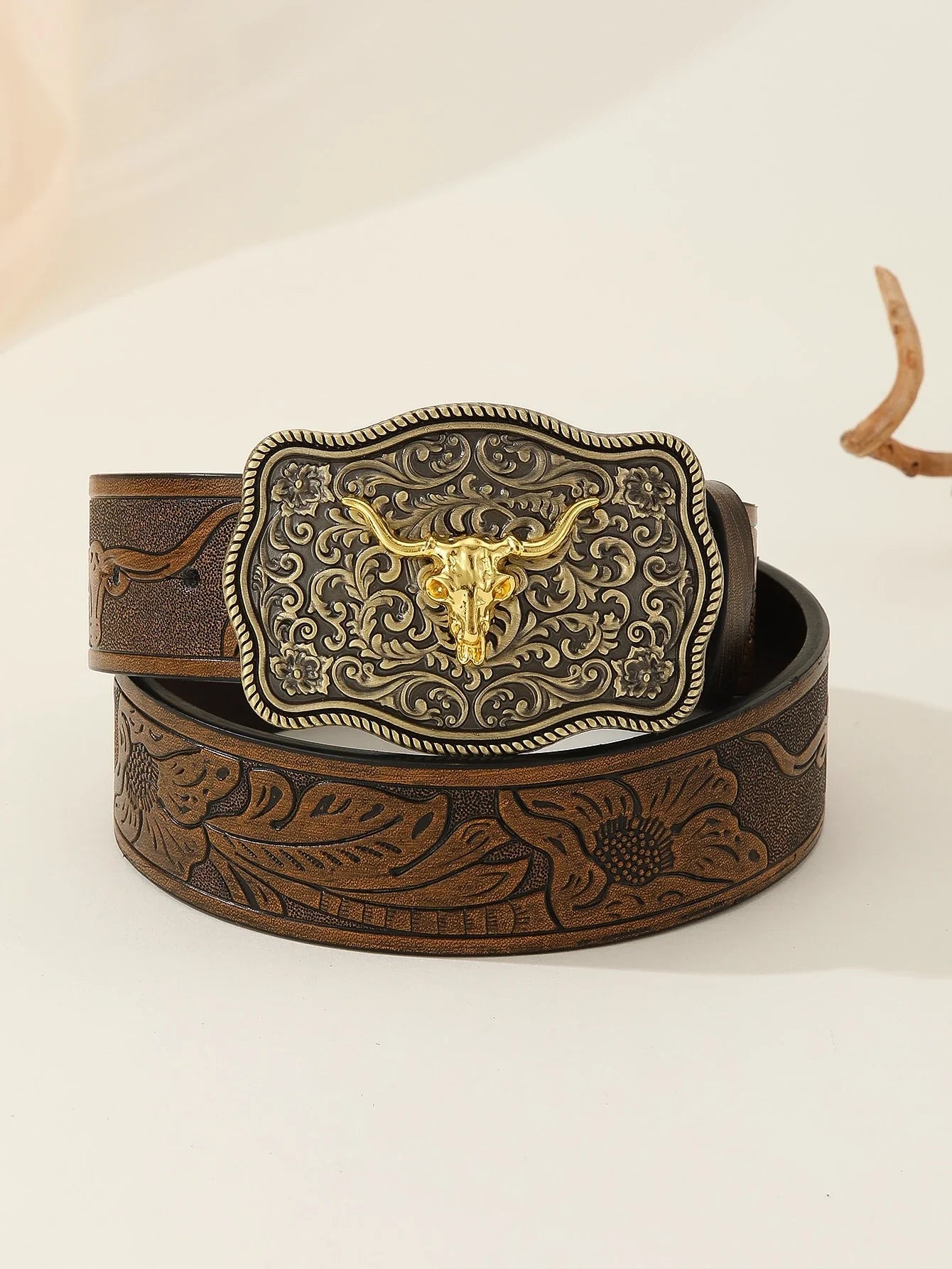 Western Vintage Boho Cowboy Belt