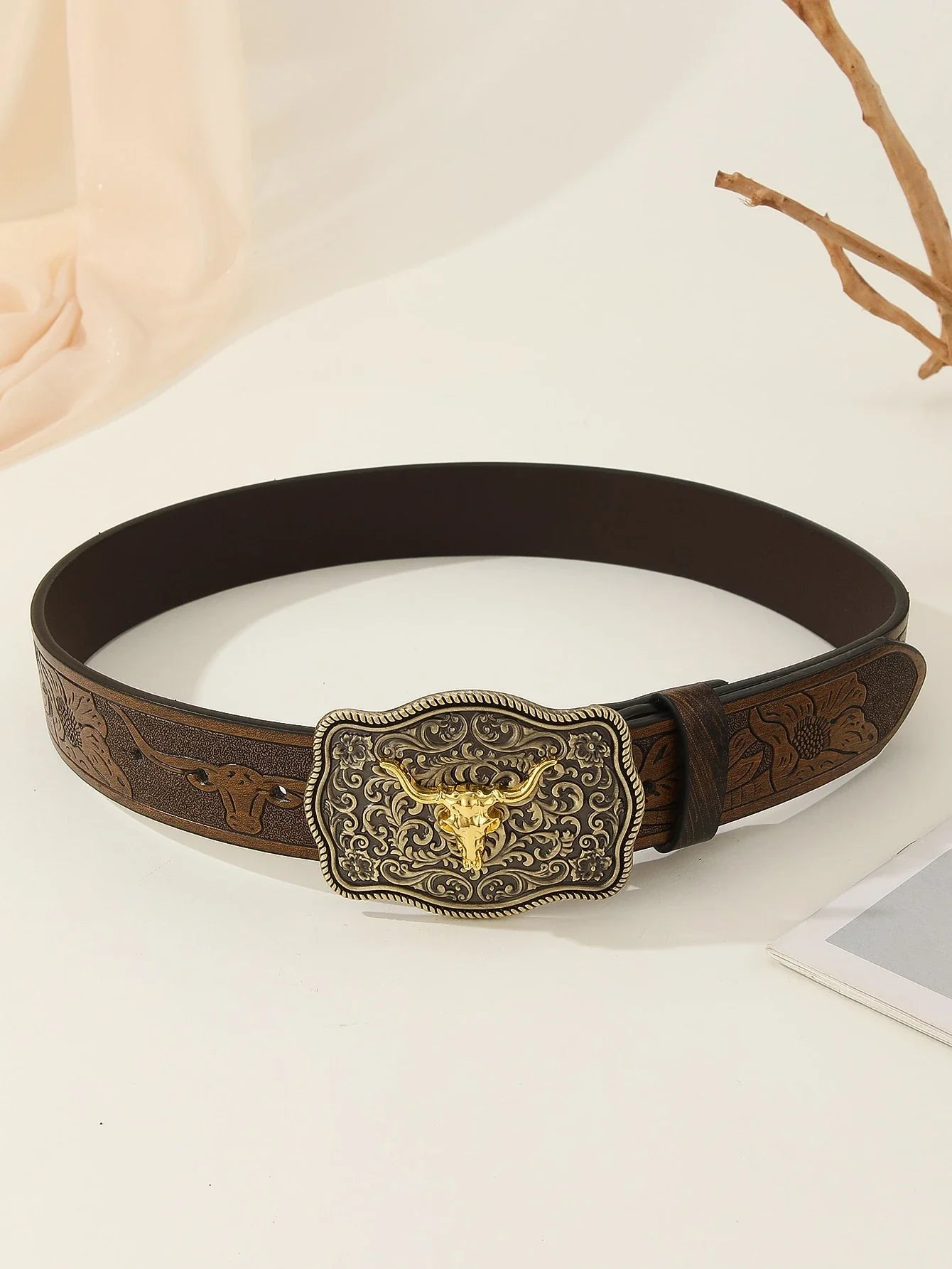 Western Vintage Boho Cowboy Belt