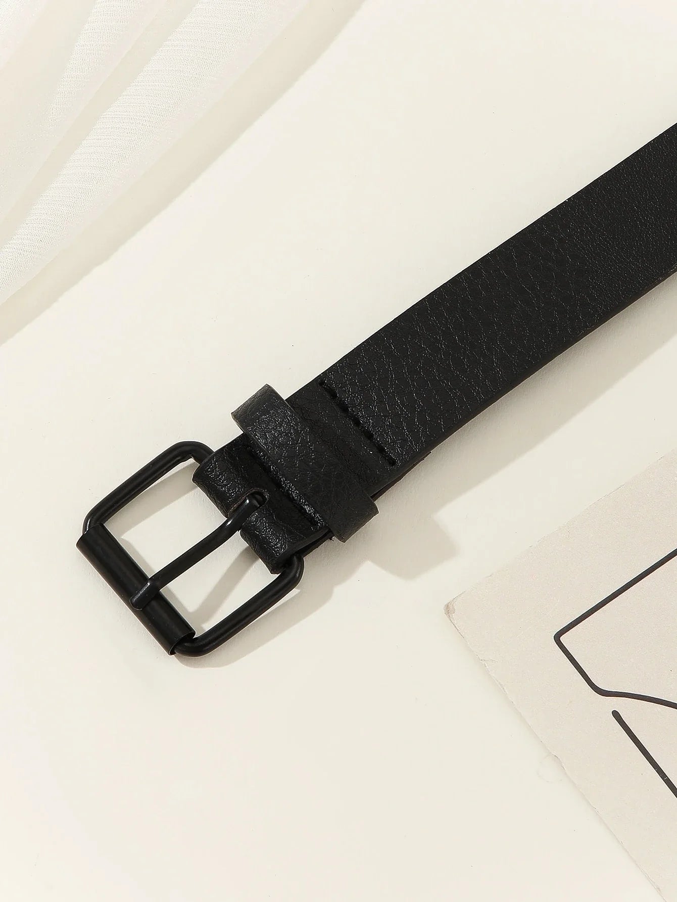 Dark Style Buckle Waist Belt