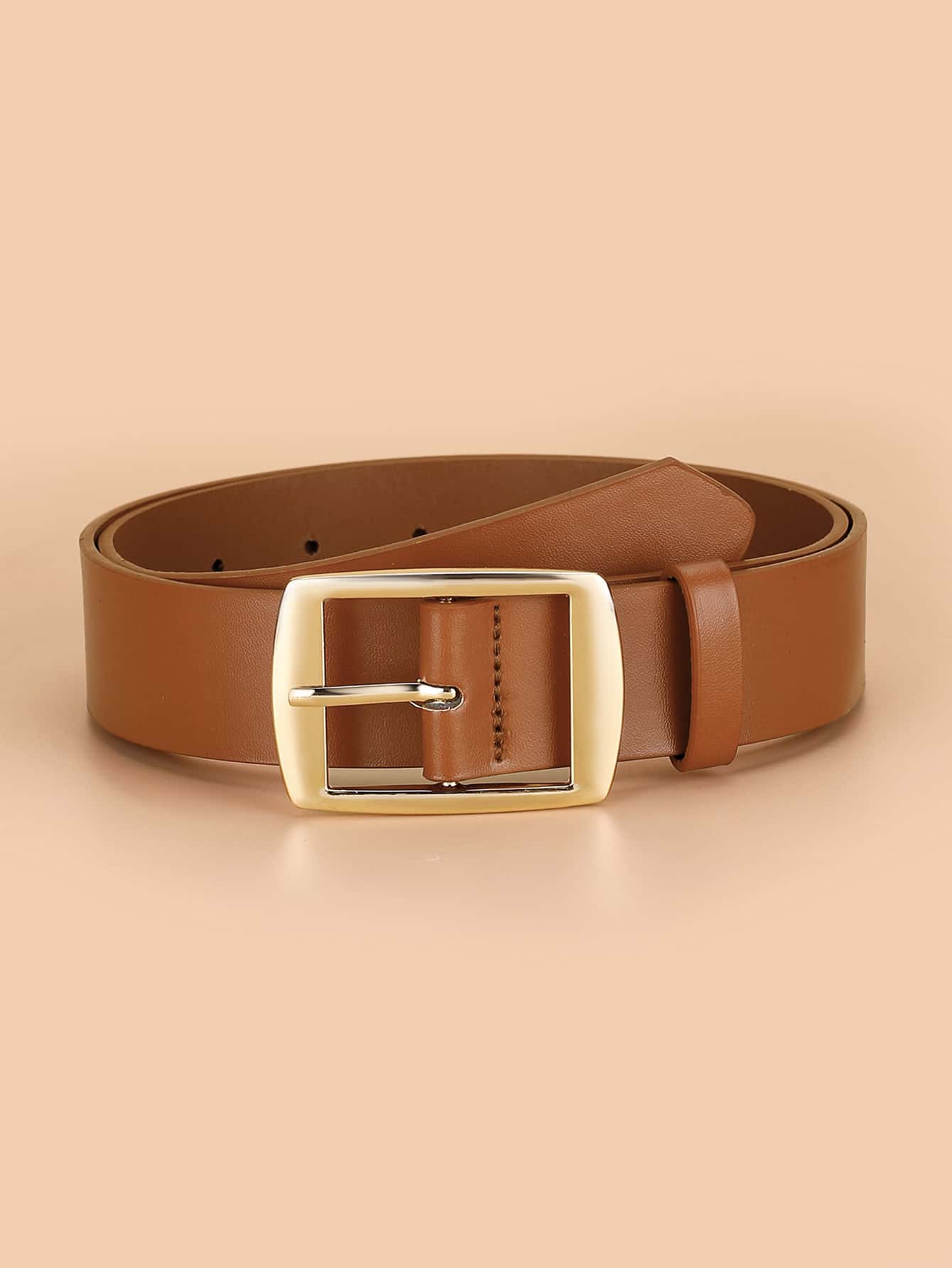 Boho Gold Sun Buckle Belt