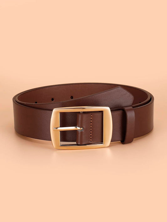 Gold Sun Buckle Women’s Belt