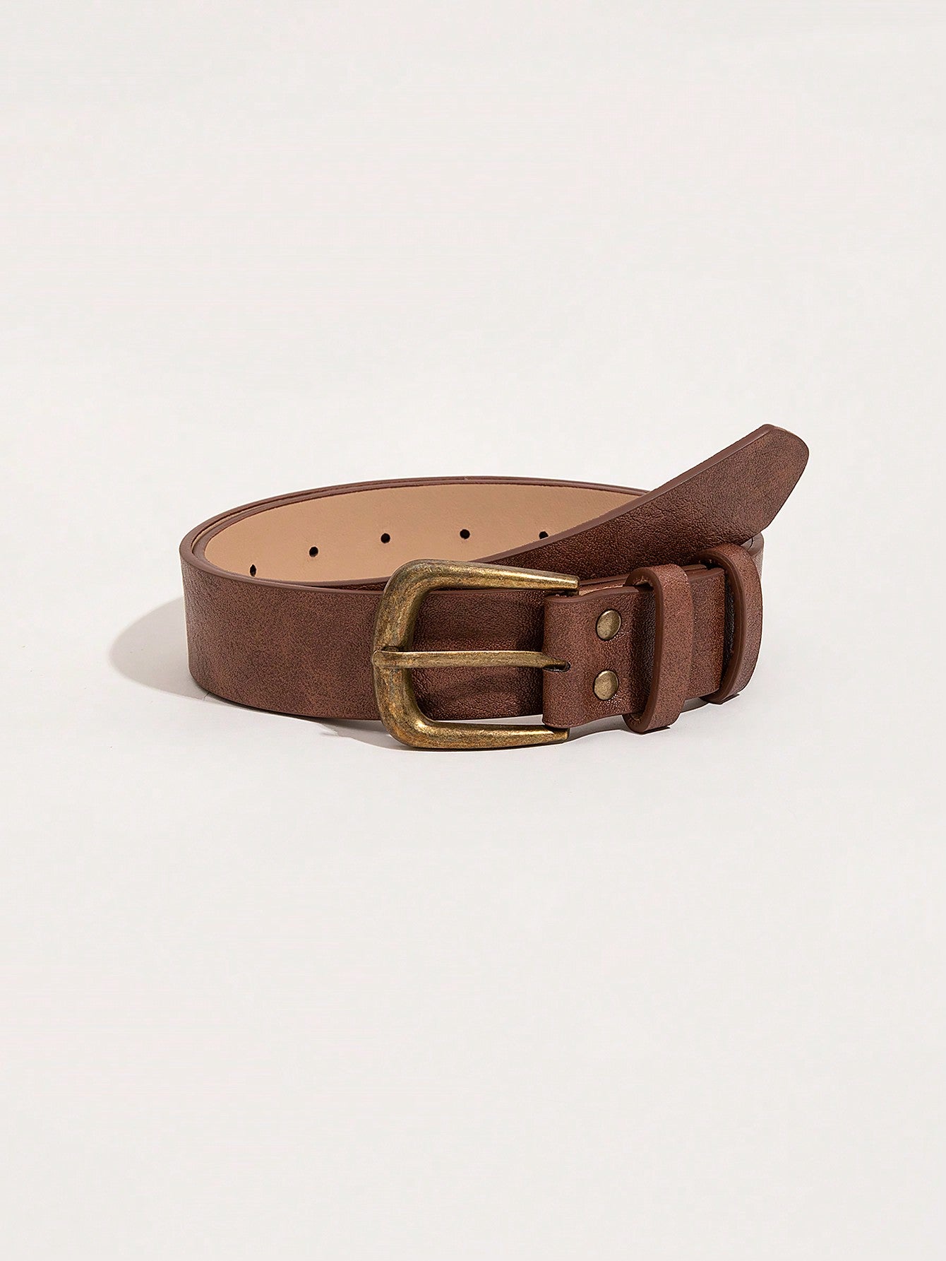 Vintage Square Buckle Belt
