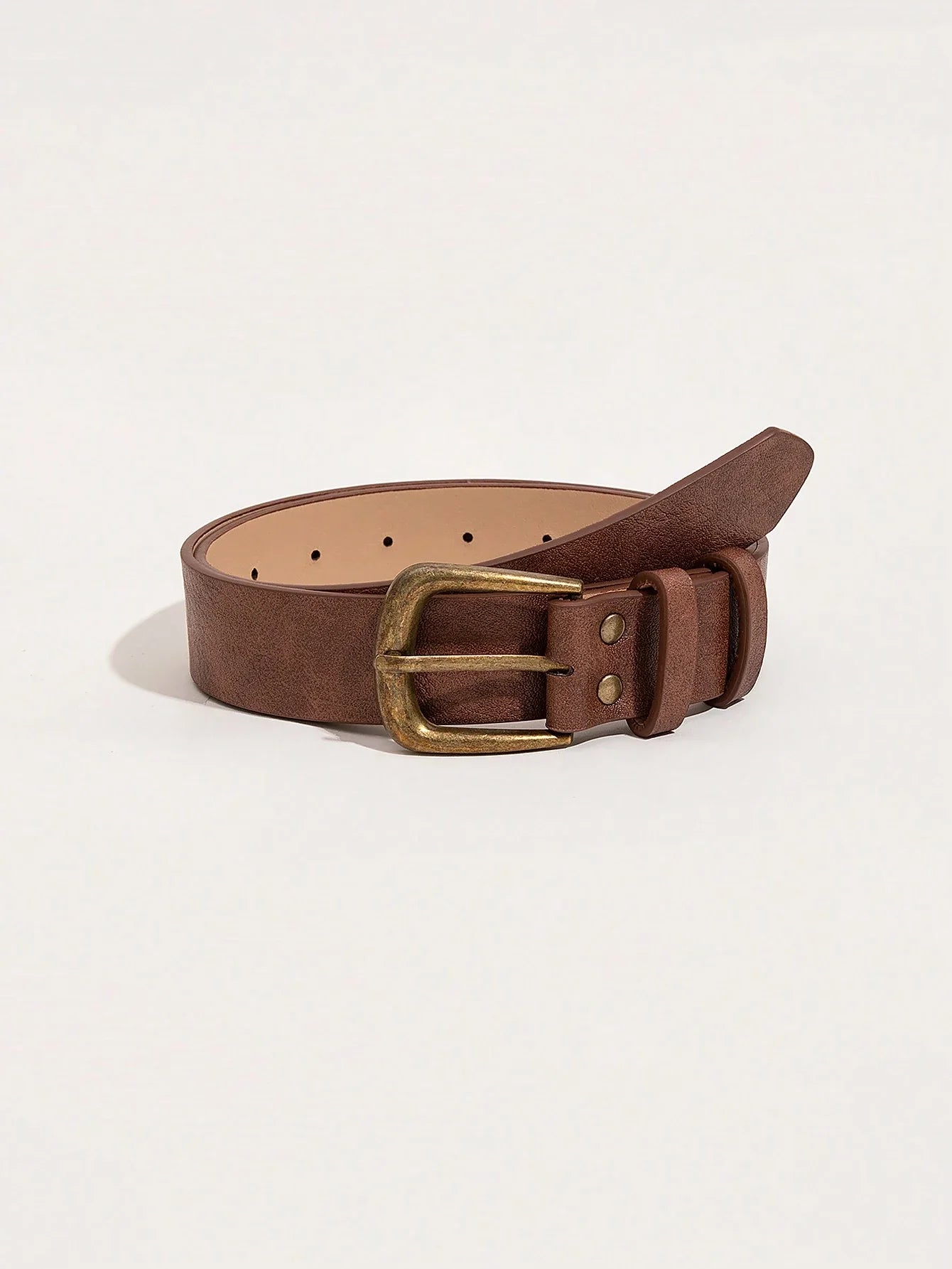 Vintage Square Buckle Belt