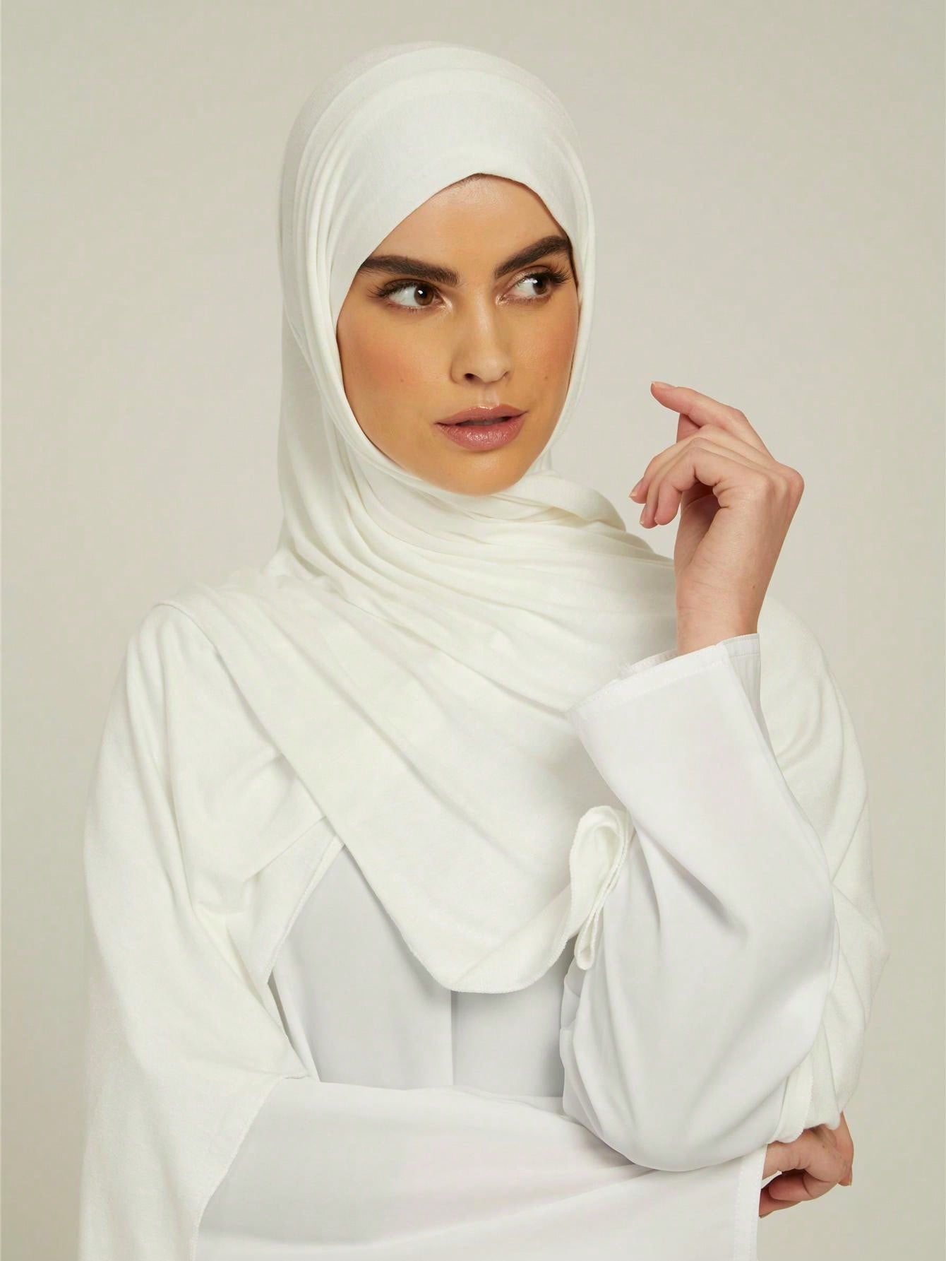 Soft Solid Color Hijab