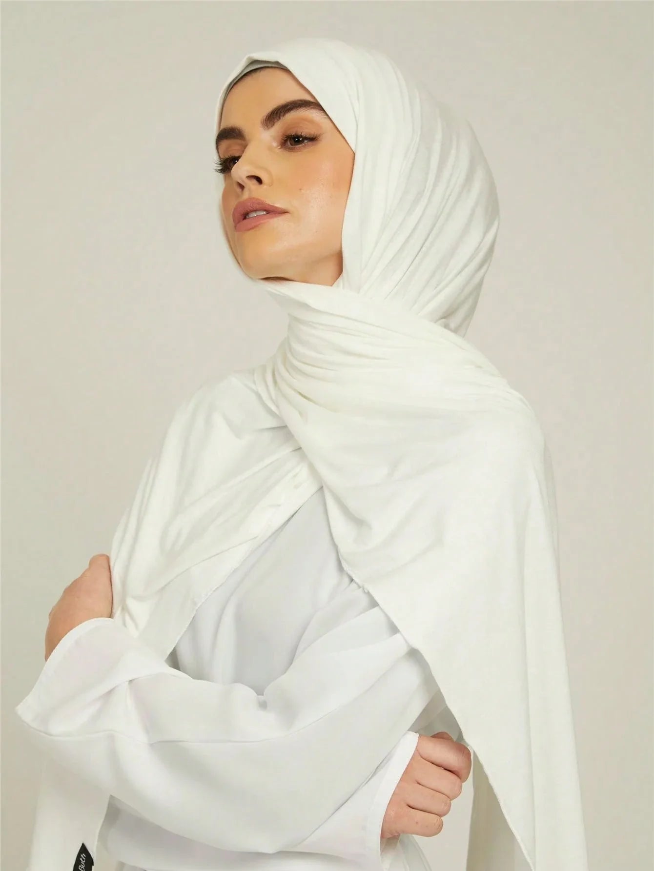Soft Solid Color Jersey Hijab