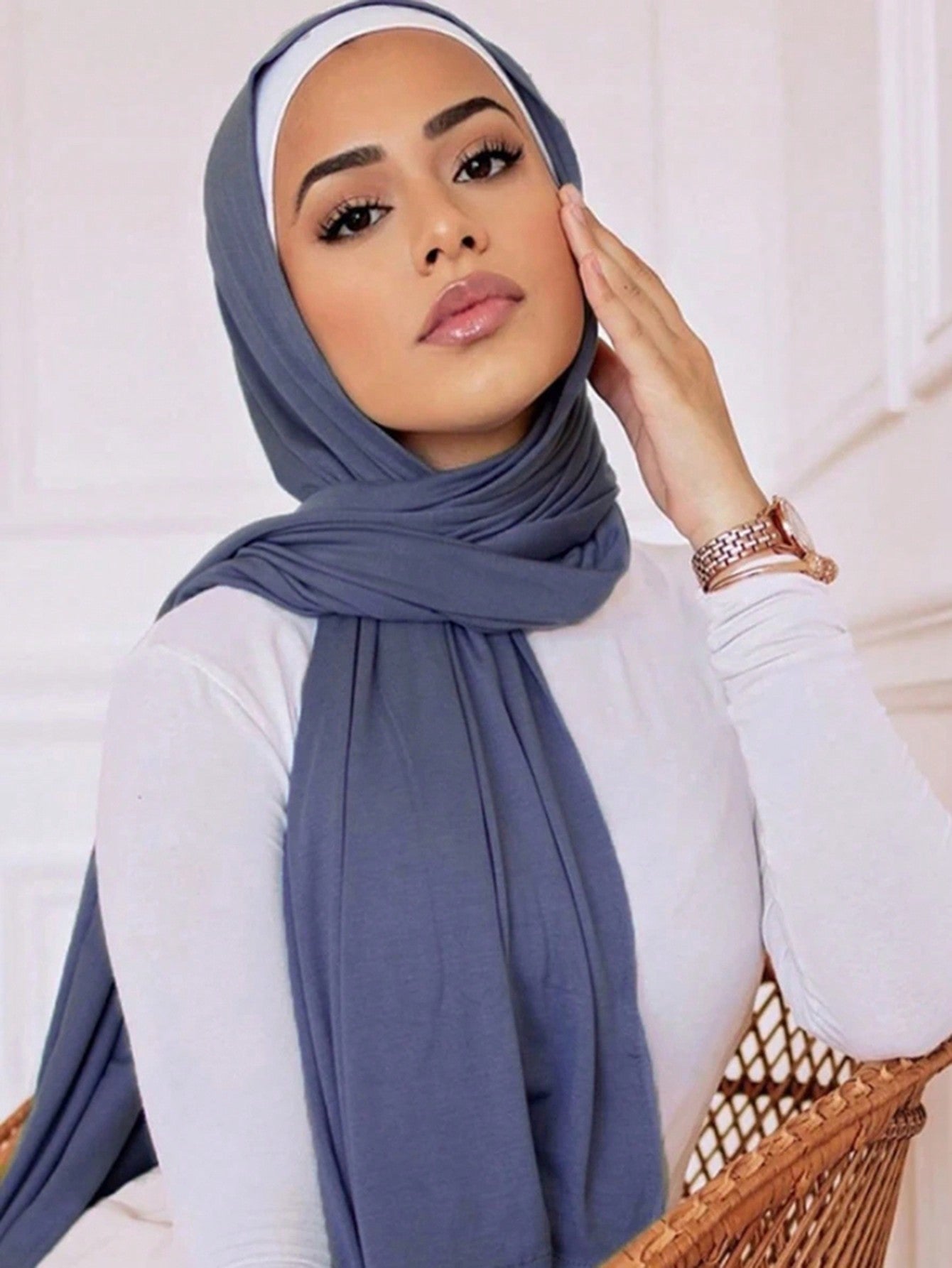 Large Elegant Women Hijab Scarf