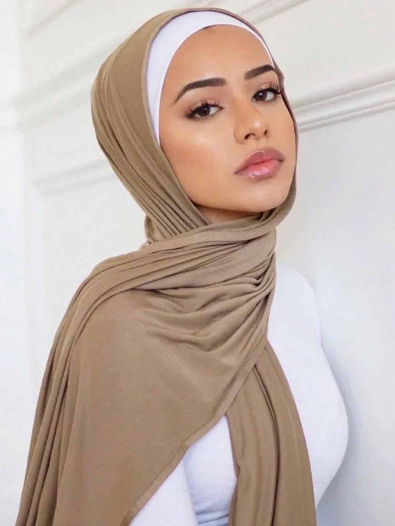 Large Elegant Women Hijab Scarf