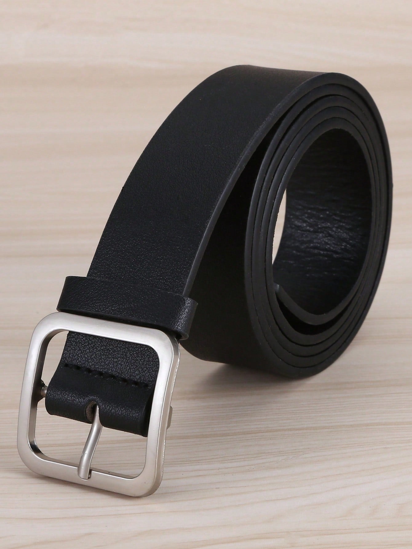 2PCS Minimalist PU Leather Belts
