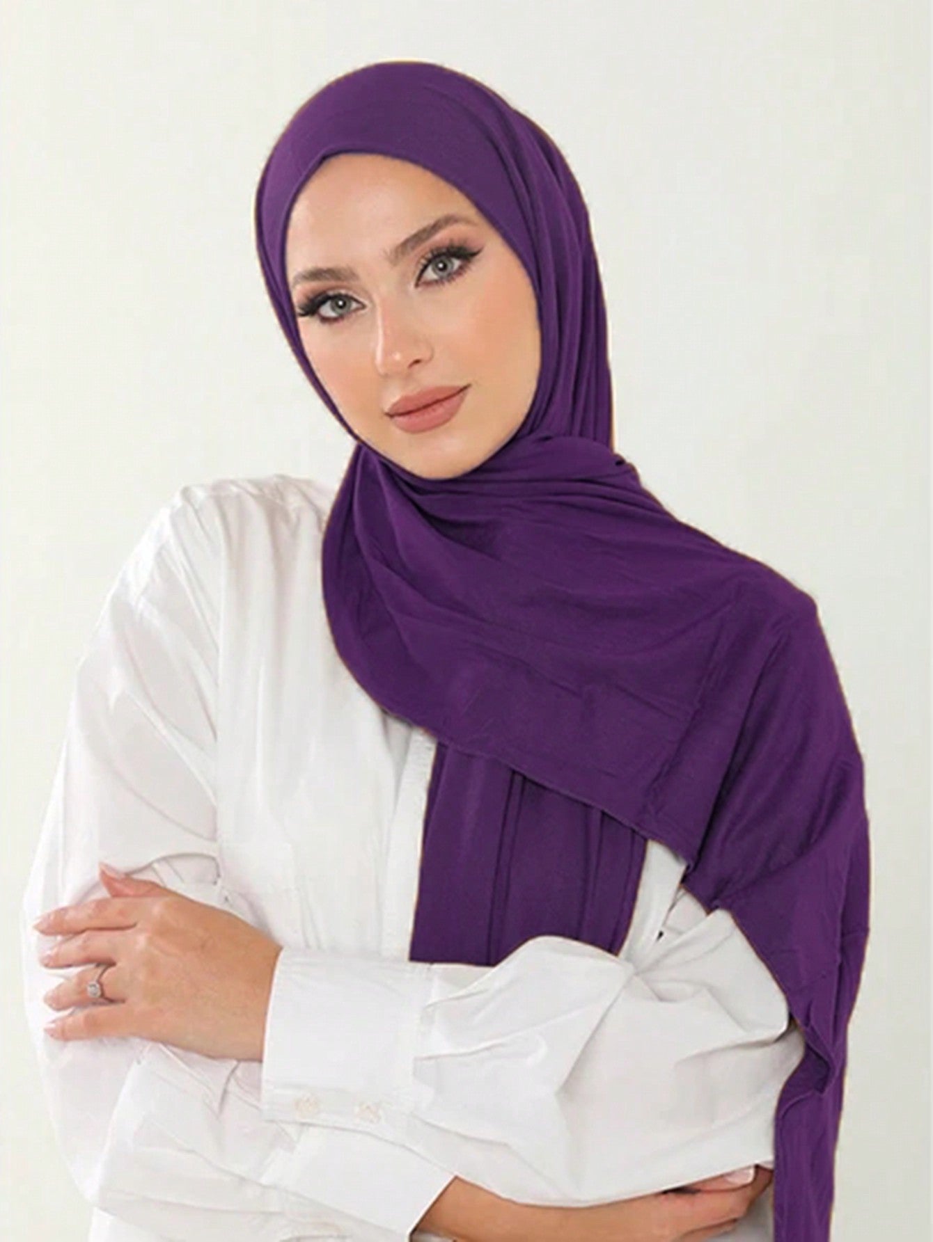Large Elegant Women Hijab Scarf