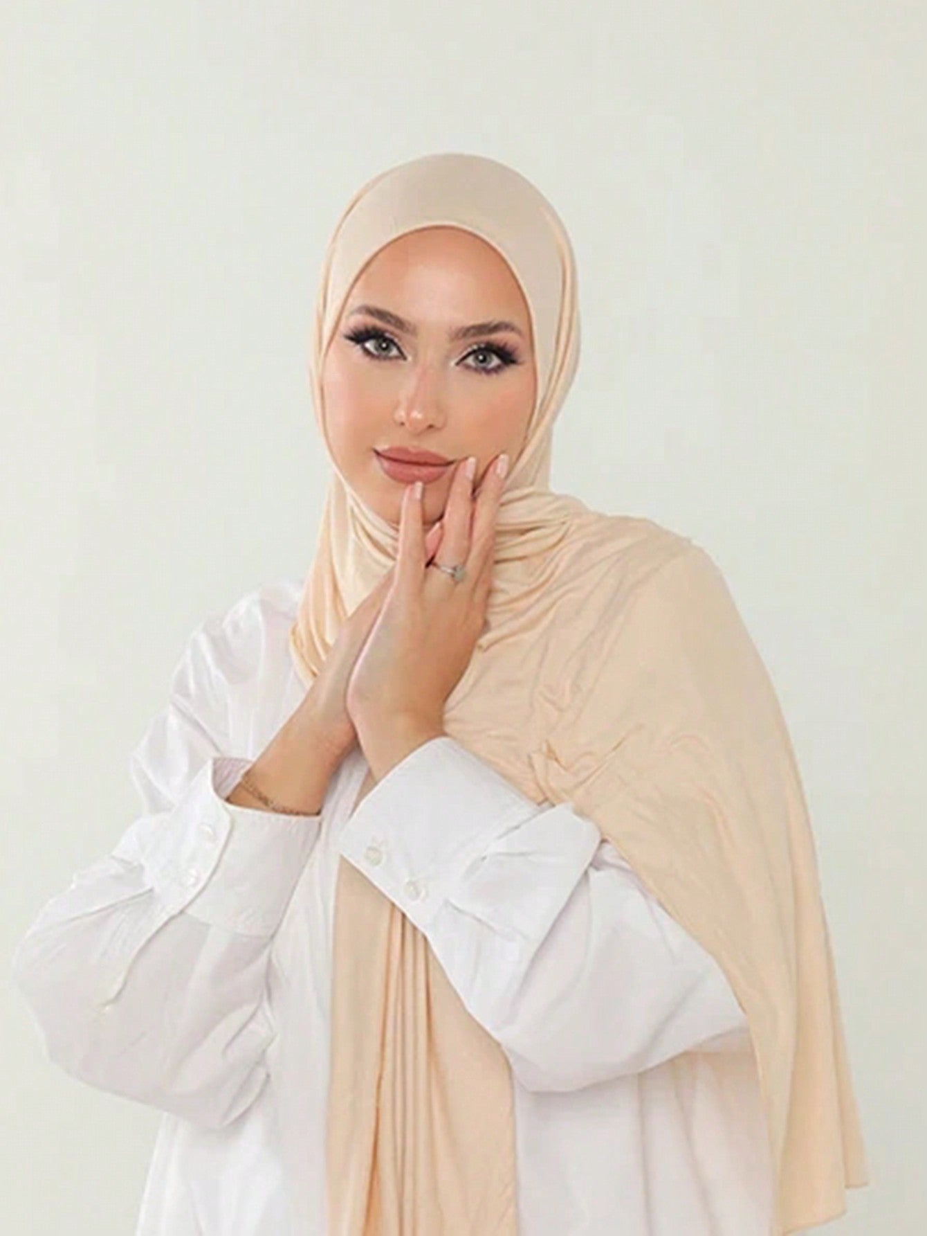 Large Elegant Women Hijab Scarf
