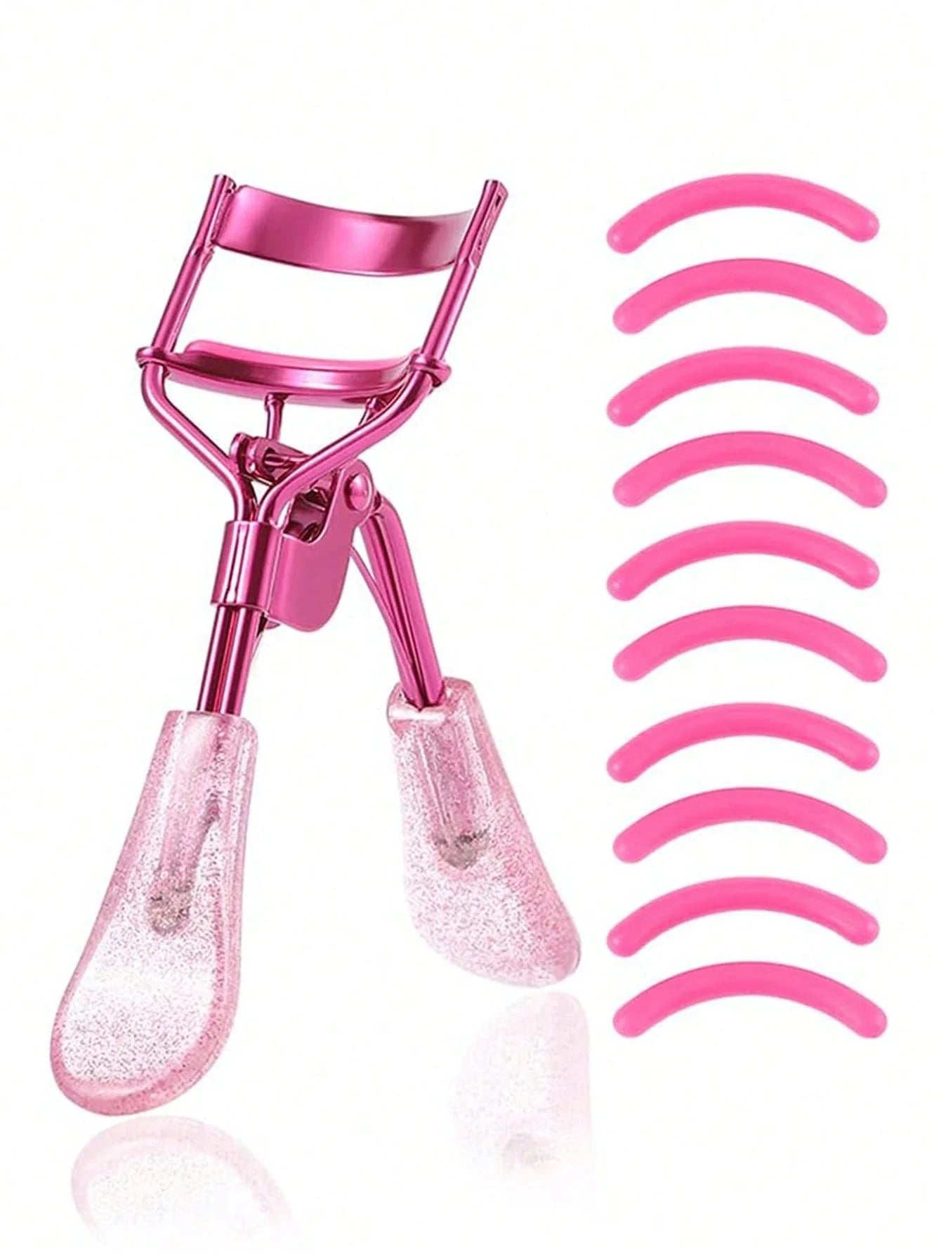 Eyelash Curler With Silicone Pads