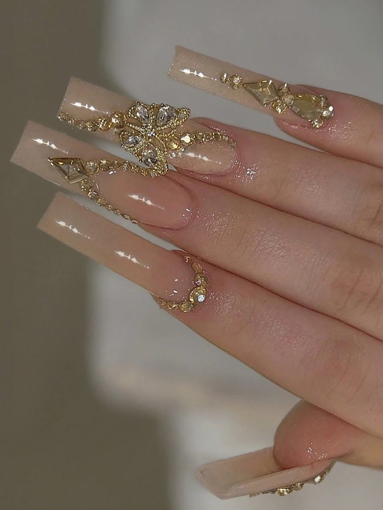 24pcs Luxury 3D Nail Stickers