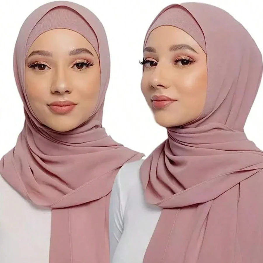 2PCS Beanie Hijab Scarf Set