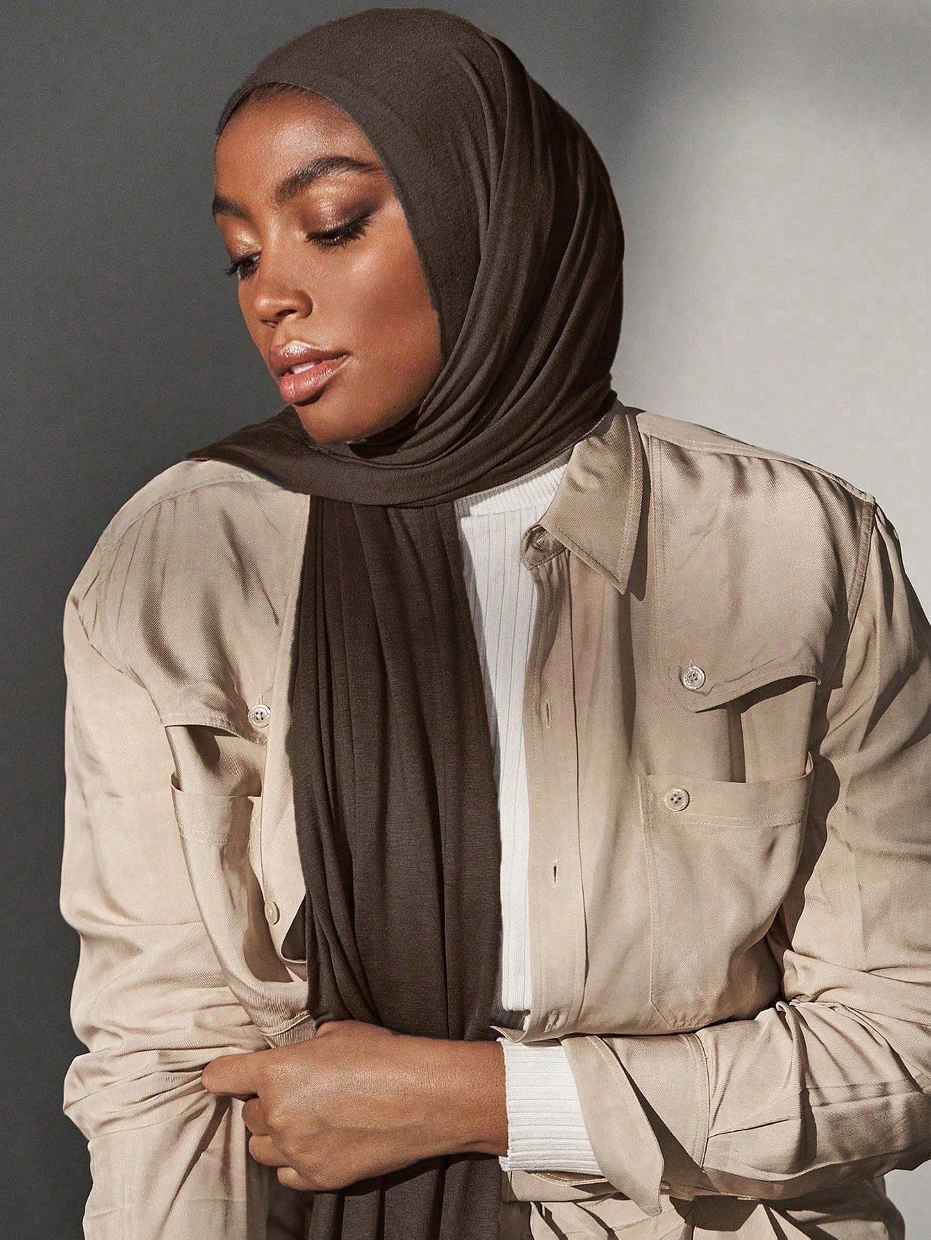 Large Soft Turban Hijab Scarf