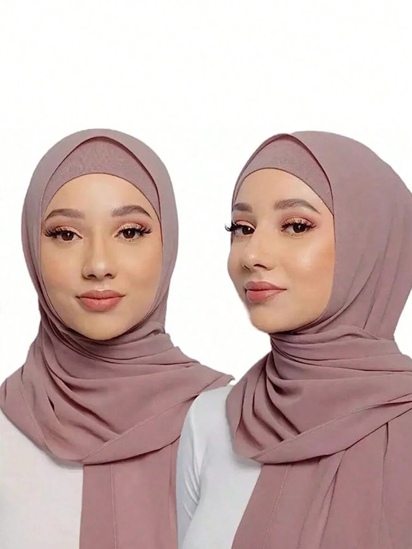 2PCS Beanie Hijab Scarf Set