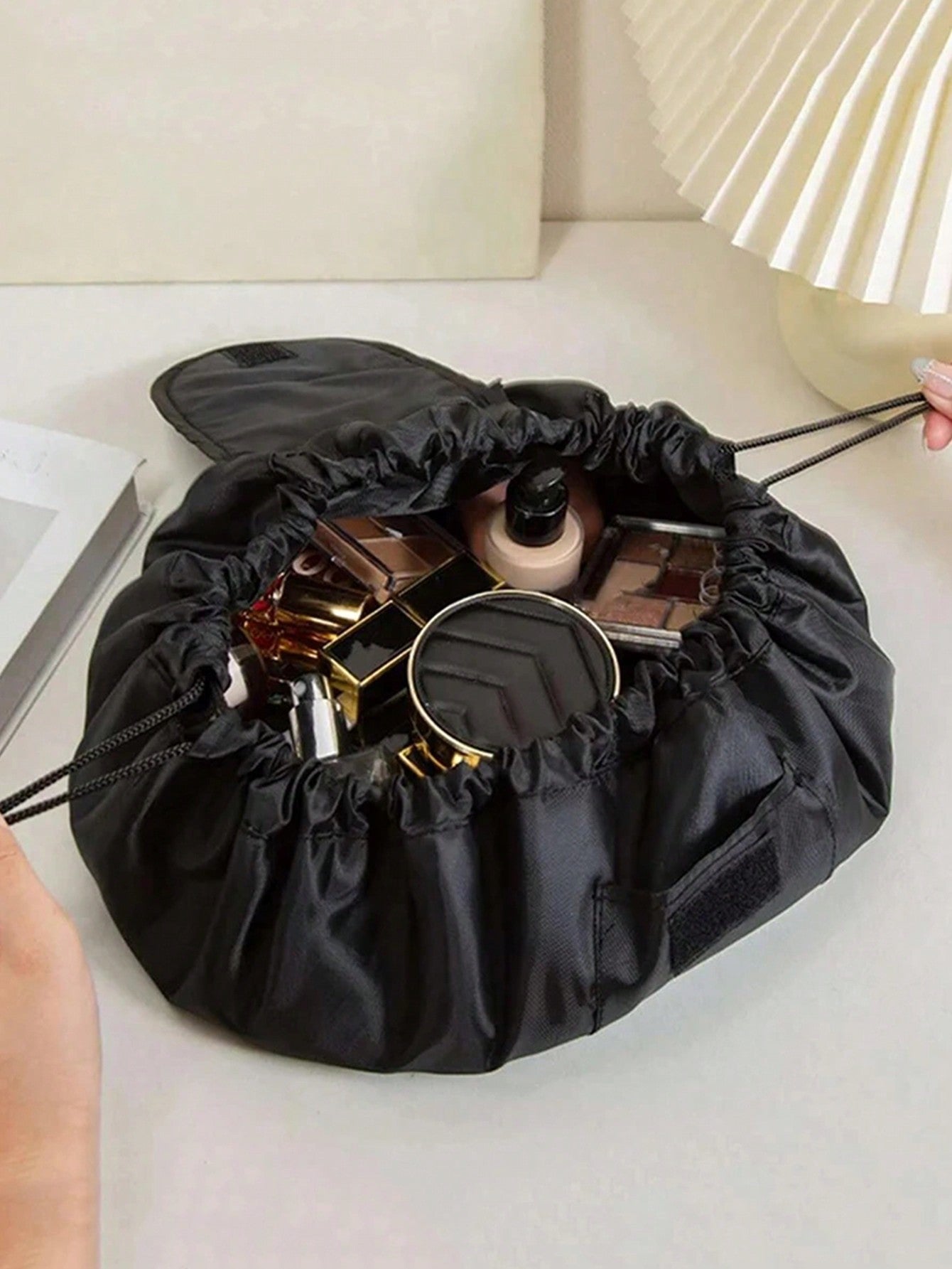 Portable Drawstring Cosmetic Bag