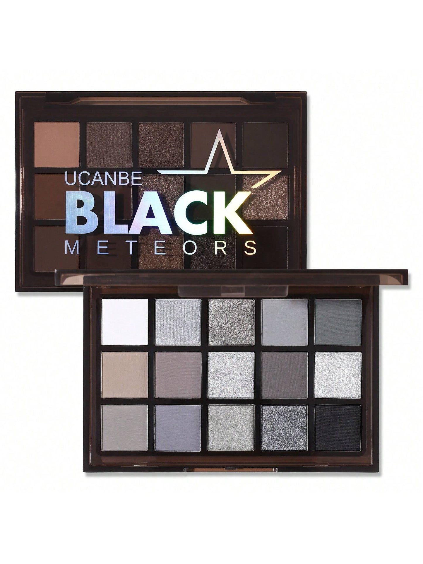UCANBE 15-Color Shimmer Eyeshadow Palette