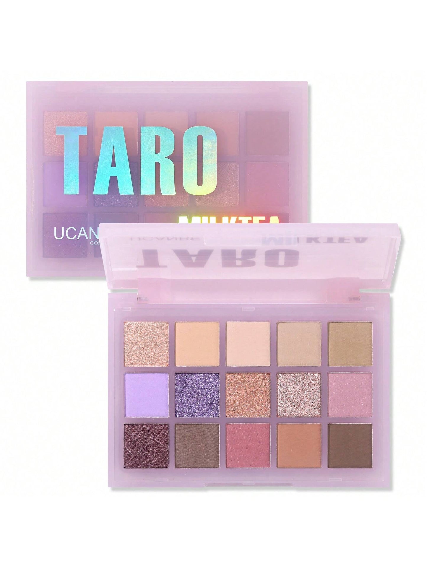UCANBE 15-Color Shimmer Eyeshadow Palette