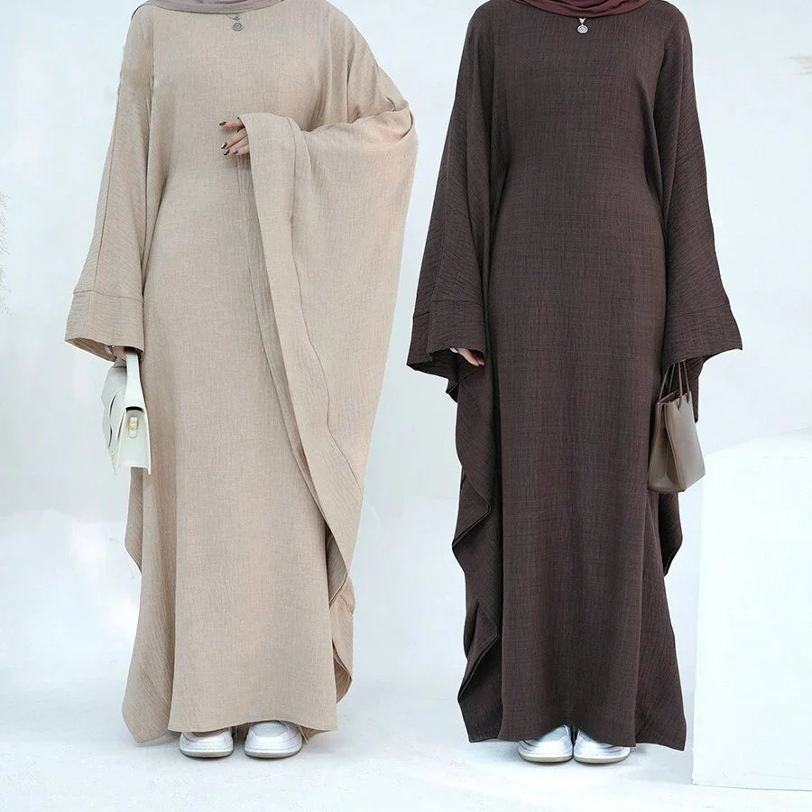 Elegant Batwing Sleeve Abaya