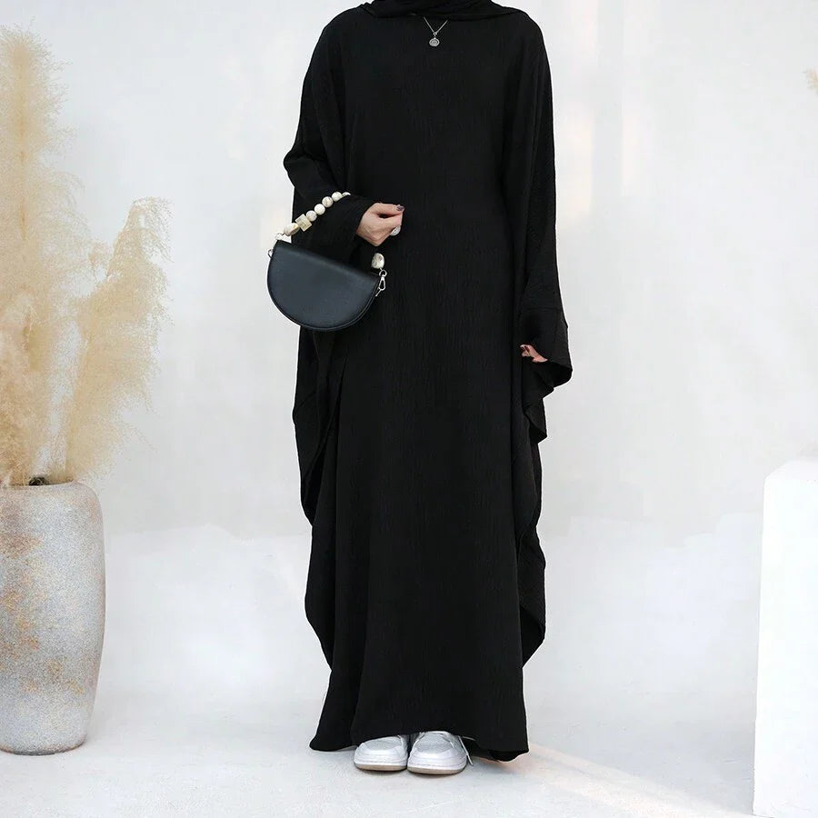 Elegant Batwing Sleeve Abaya