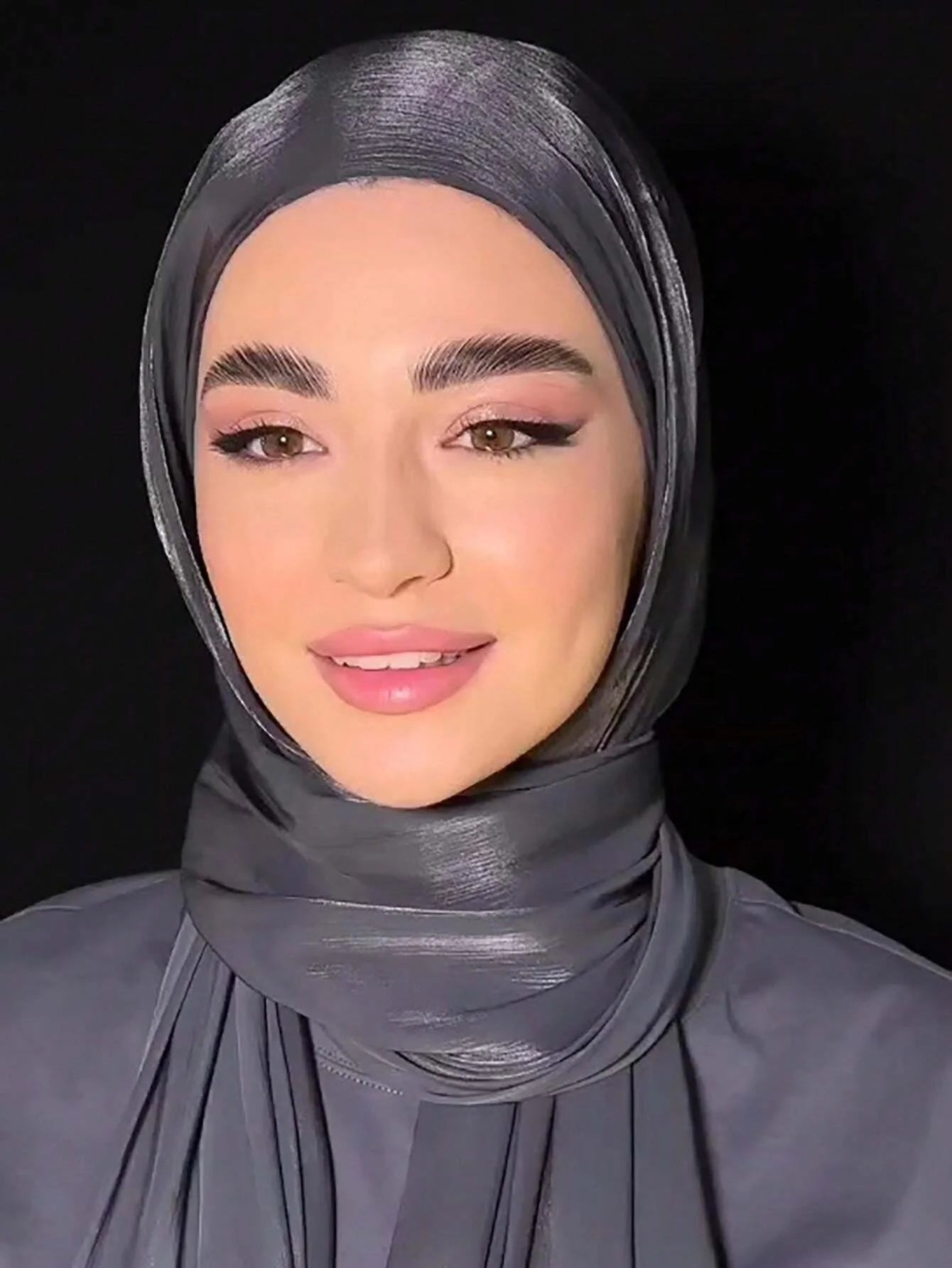 Basic Solid Color Silk Hijab
