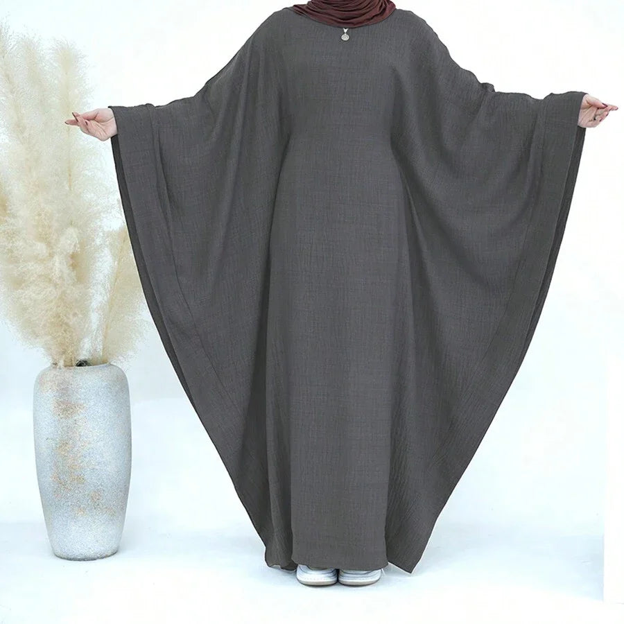 Elegant Batwing Sleeve Abaya