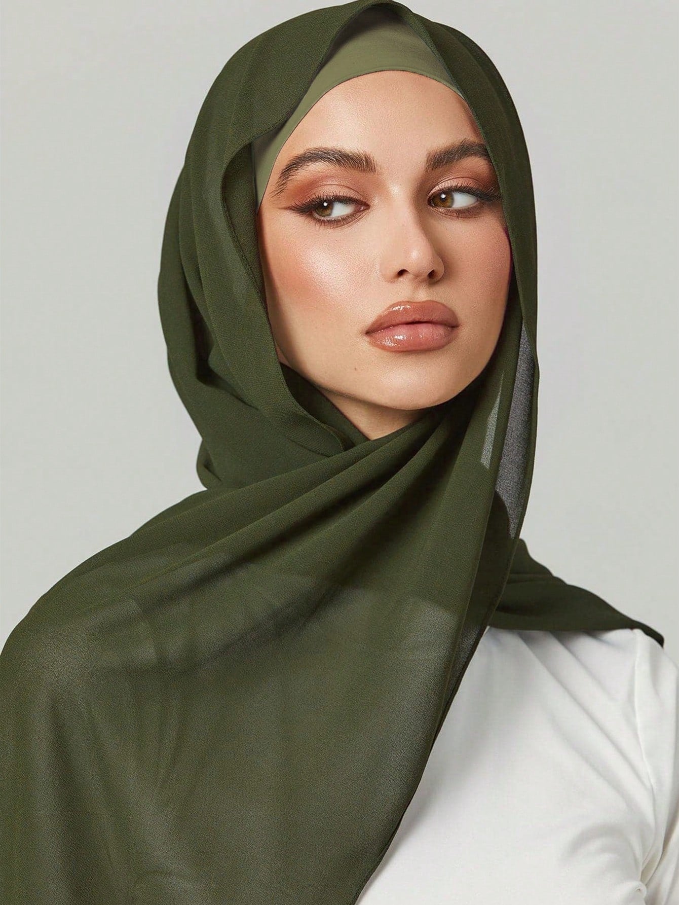 2PCS Women Turban Scarf Set