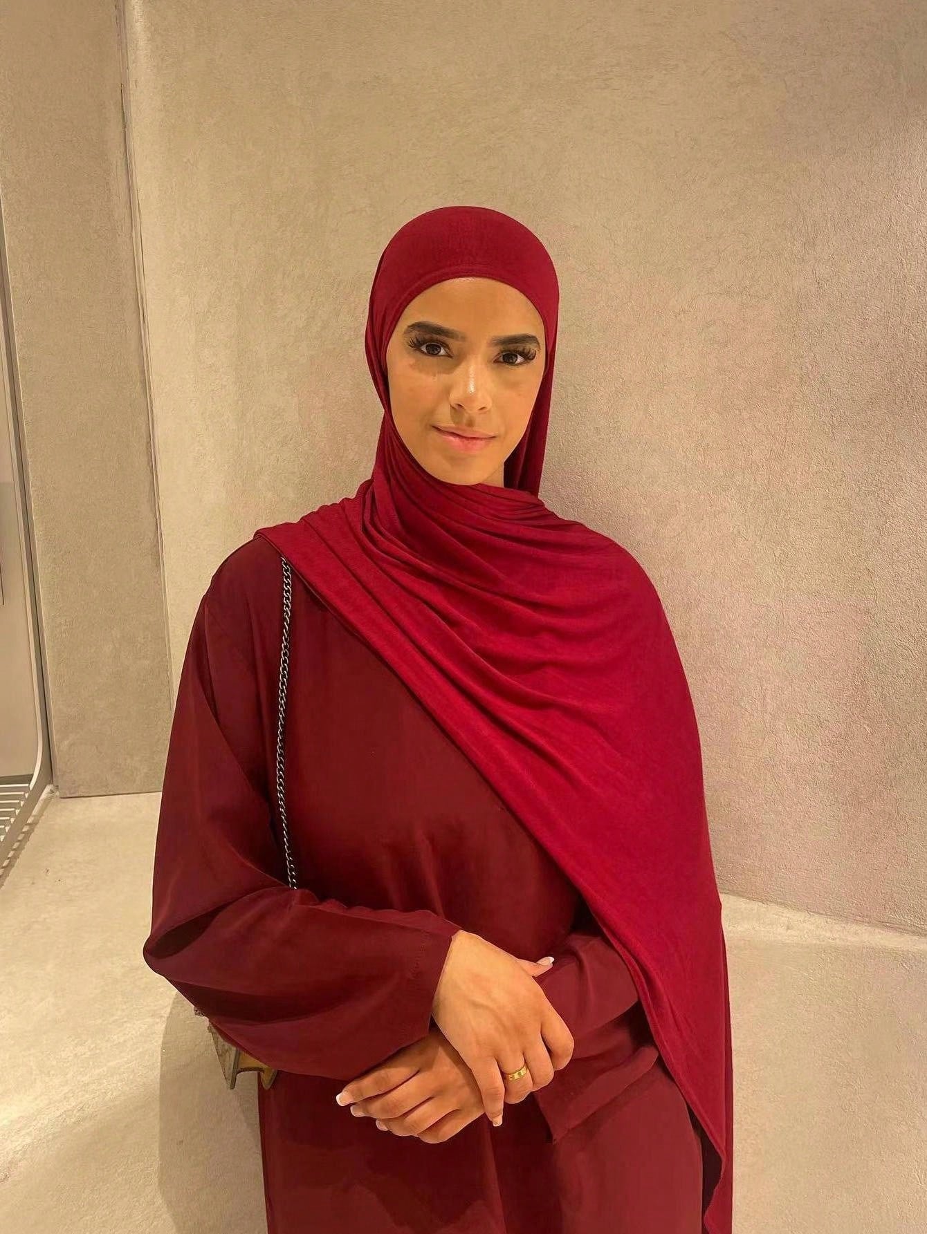 Soft Solid Color Hijab