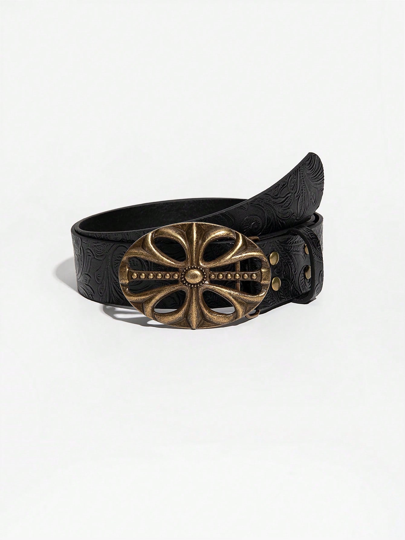 Vintage Floral Cowgirl Belt