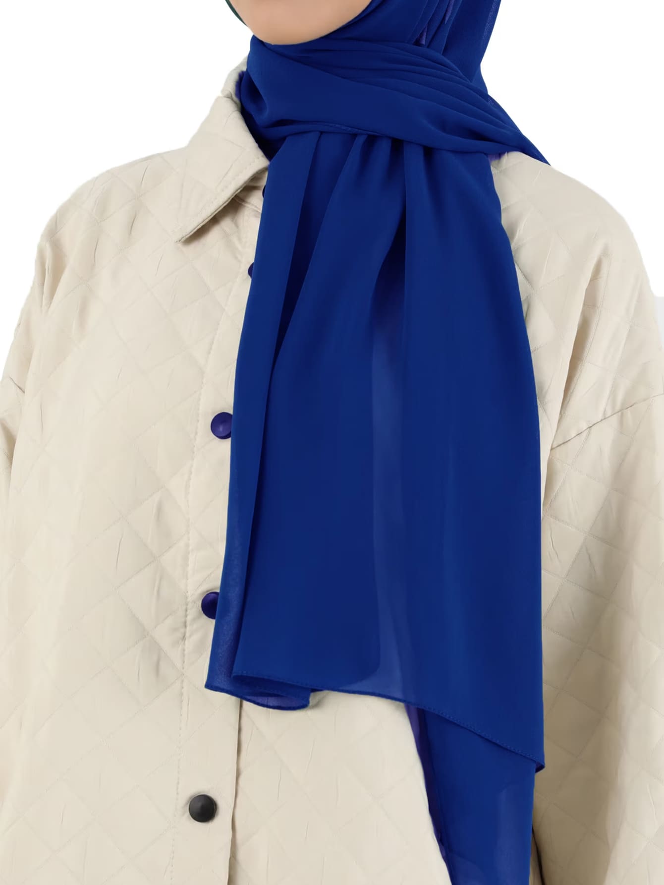 Solid Chiffon Hijab Scarf