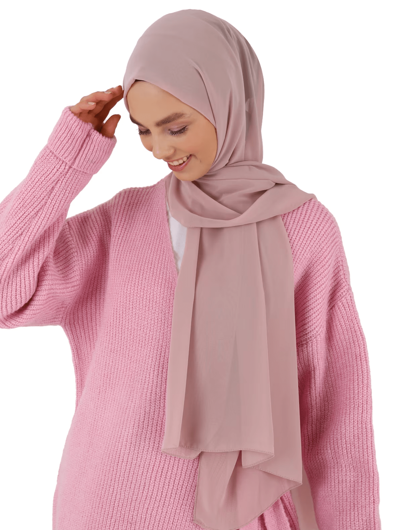 Solid Color Chiffon Hijab Scarf