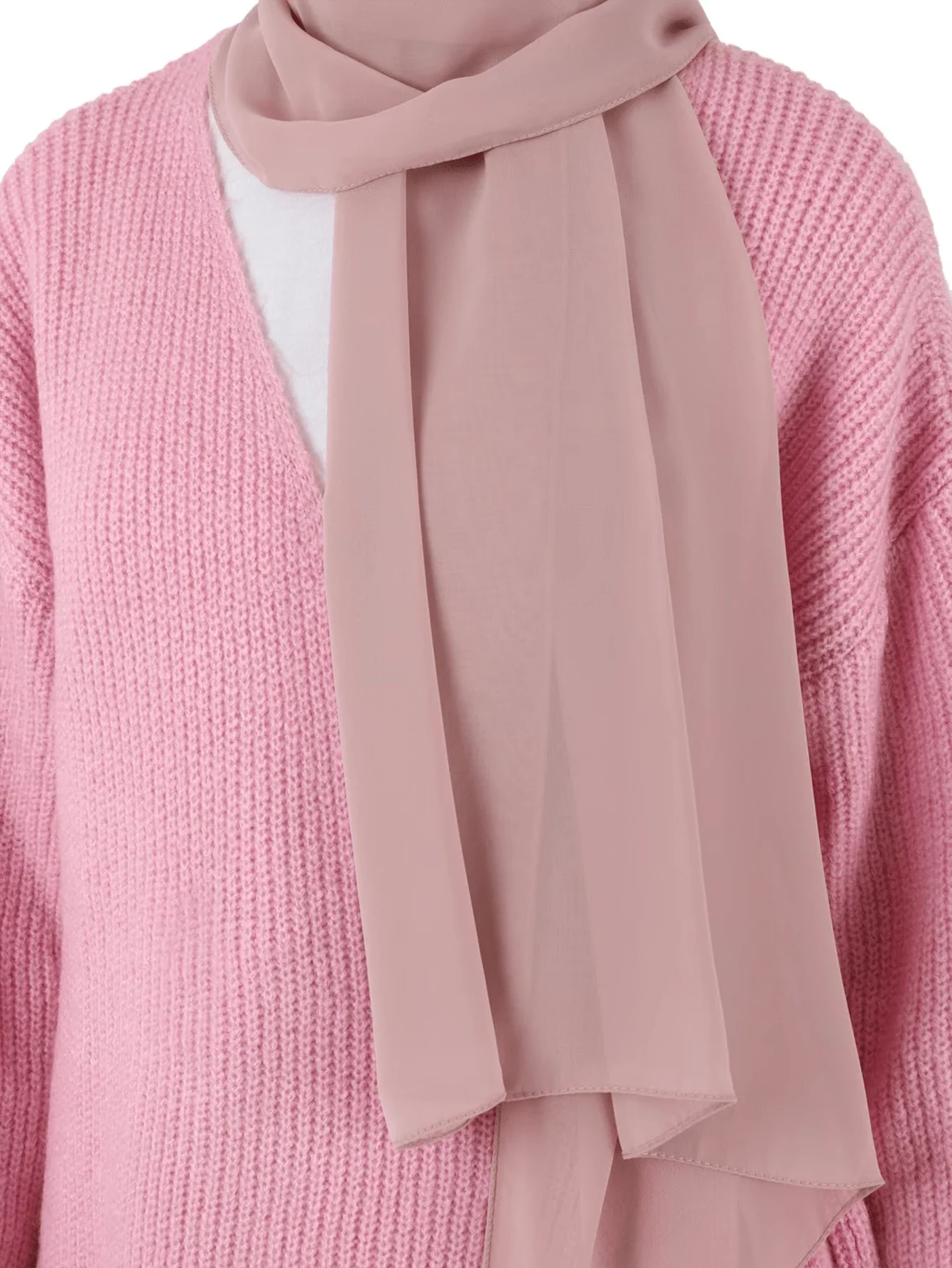 Solid Chiffon Hijab Scarf