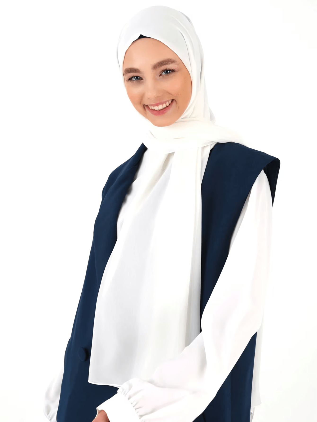 Solid Chiffon Hijab Scarf