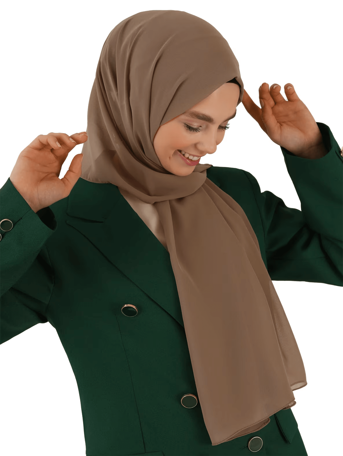Solid Chiffon Hijab Scarf