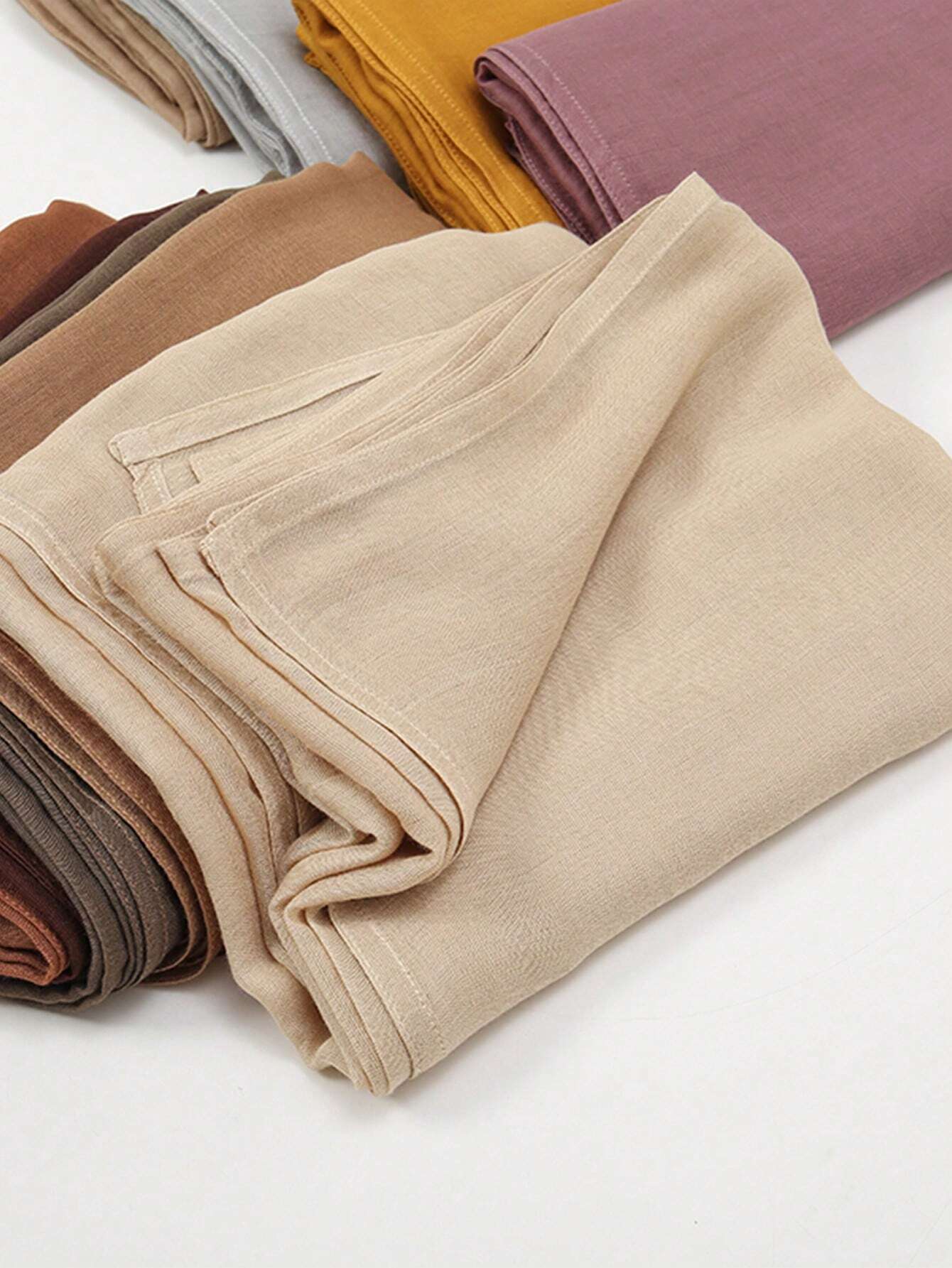 2PCS Viscose Hijab Scarf Set