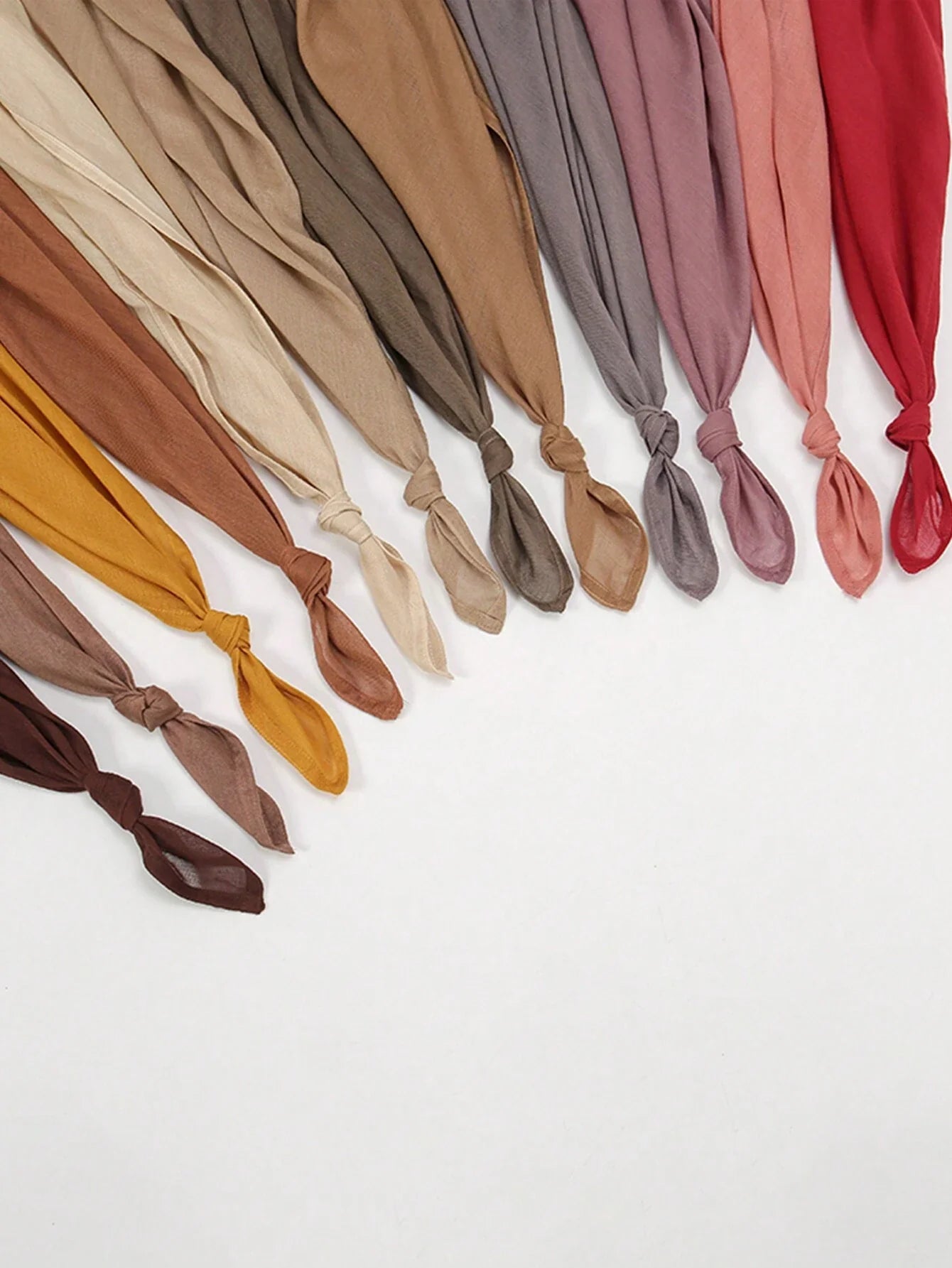 2PCS Viscose Hijab Scarf Set