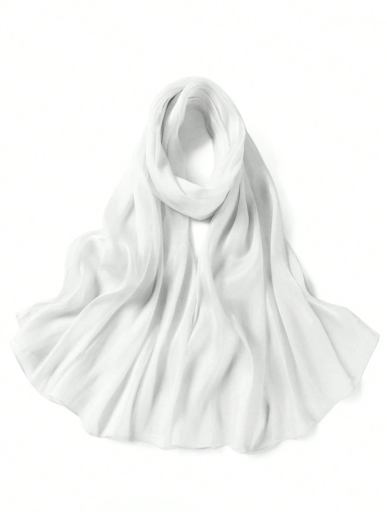 Sparkling Metallic Women Hijab Scarf