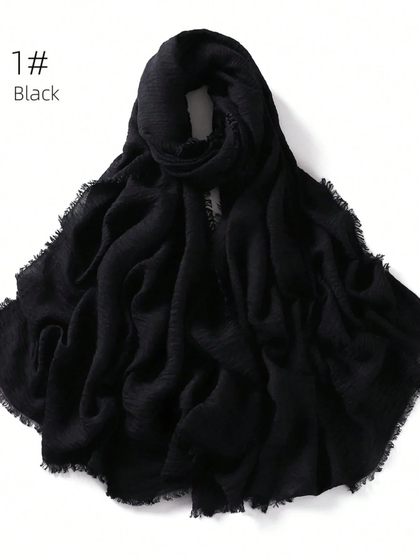 Women’s Crinkle Hijab Scarf