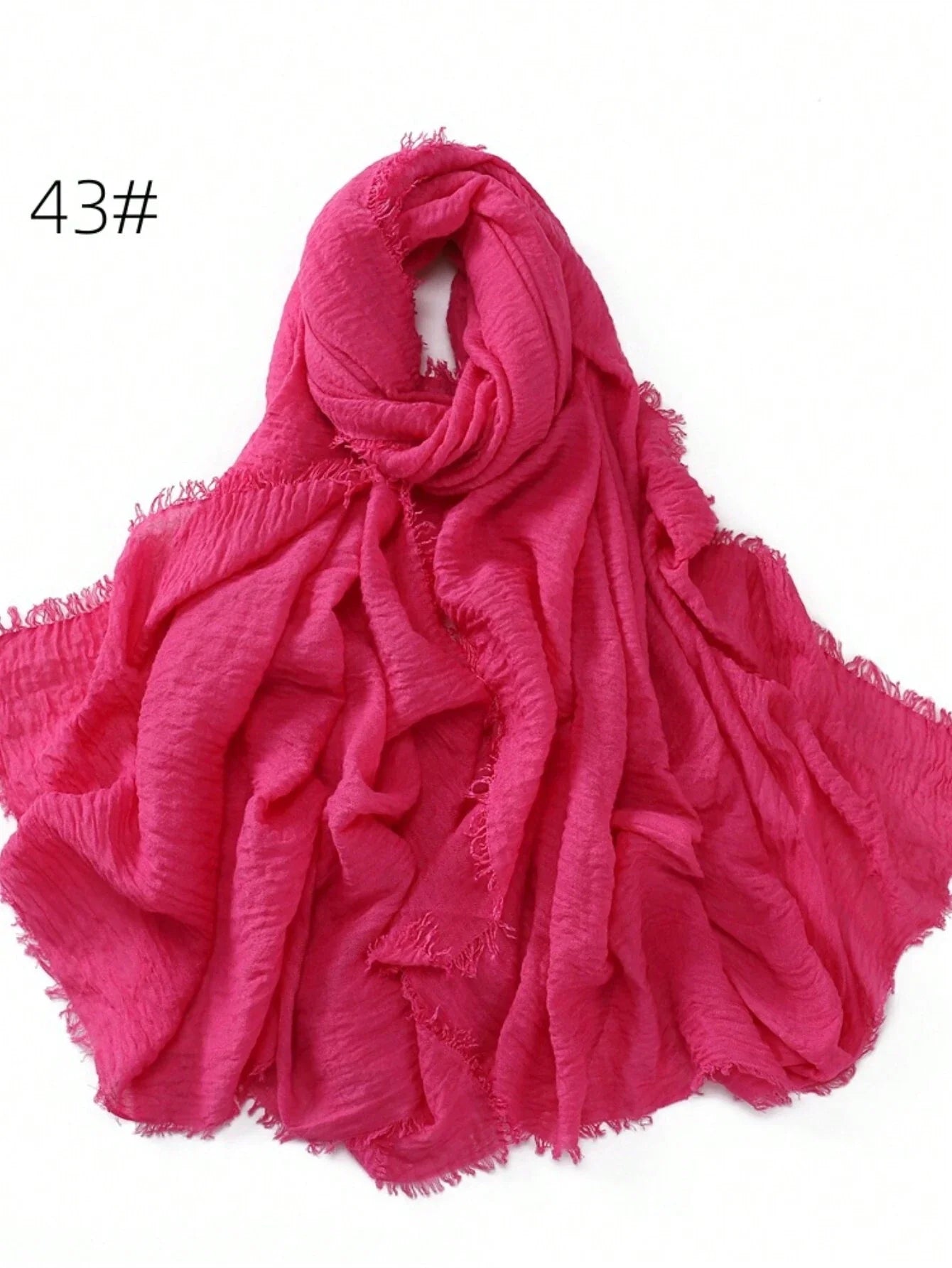 Women’s Crinkle Hijab Scarf