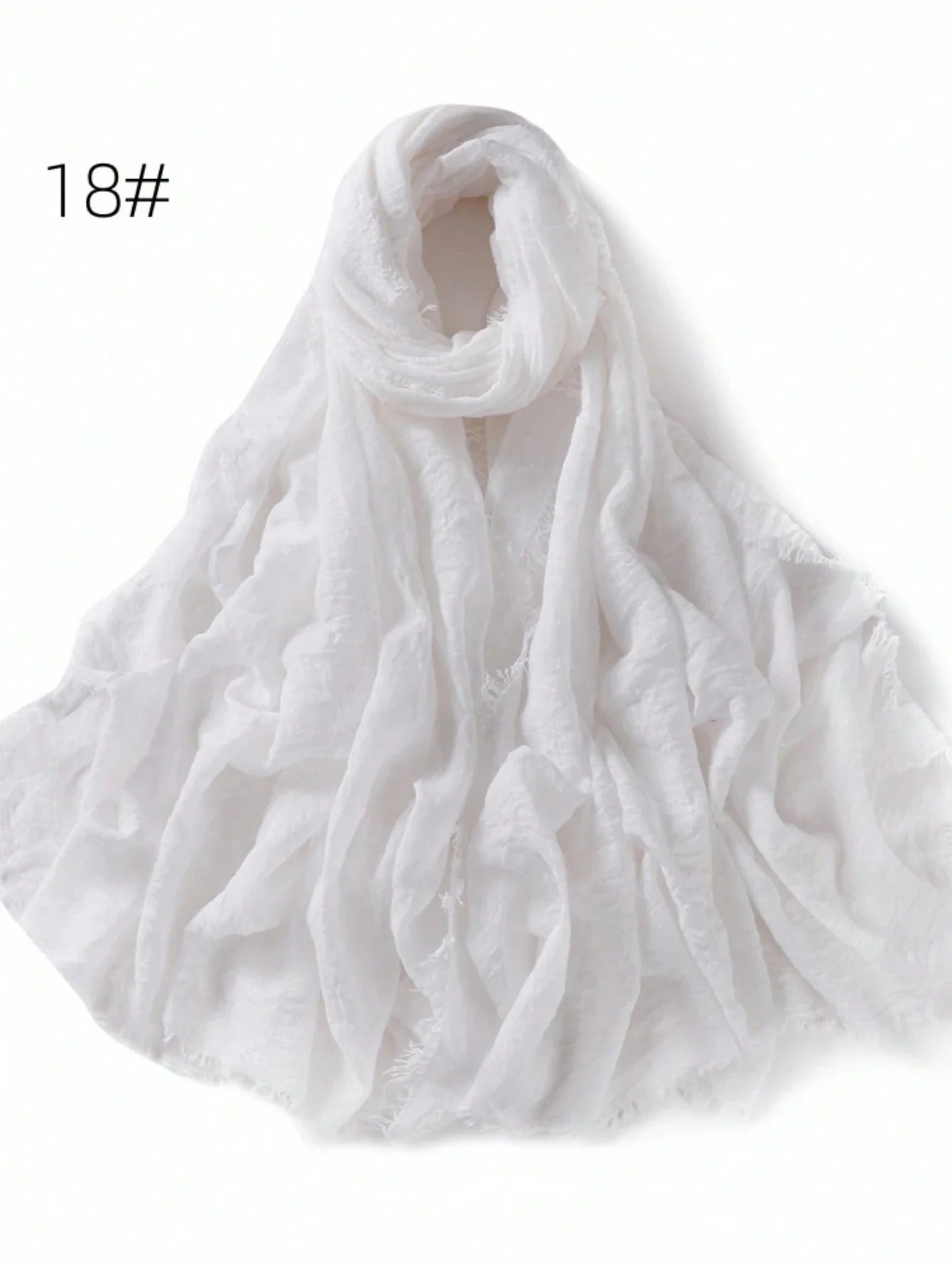 Women’s Crinkle Hijab Scarf