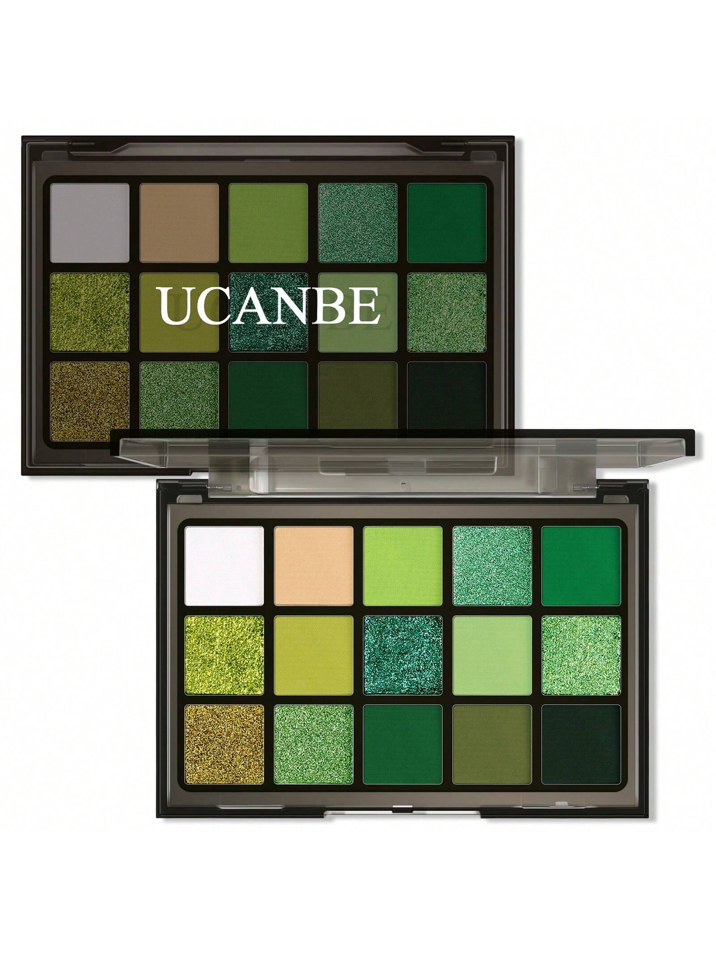 UCANBE 15-Color Shimmer Eyeshadow Palette